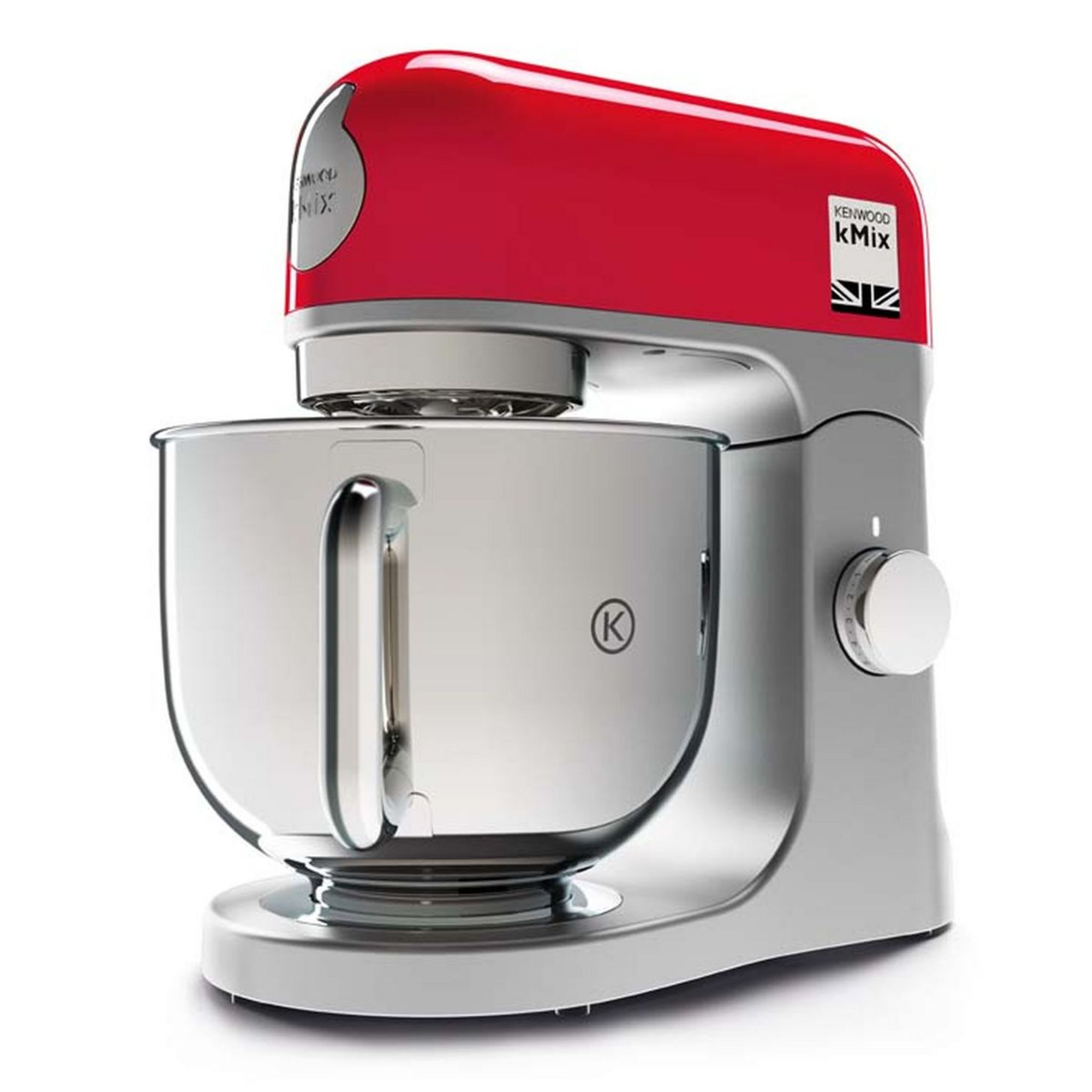 Voir la diapositive 6 : KENWOOD Robot pâtissier avec hachoir kmix KMX855RD - Gris et rouge