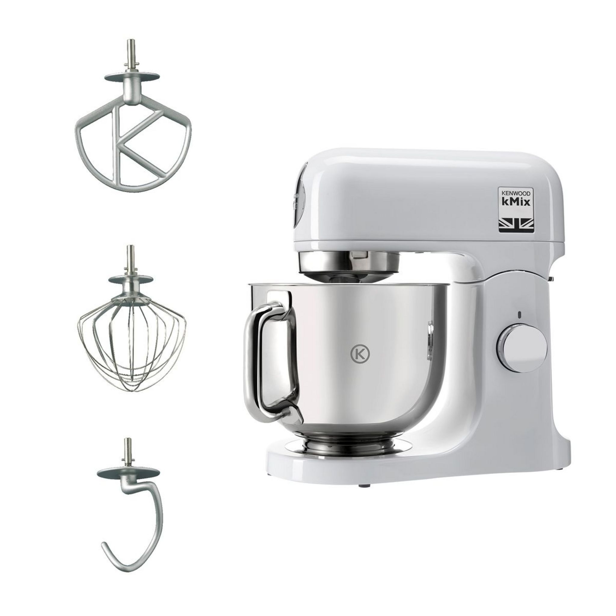 Voir la diapositive 4 : KENWOOD Robot pâtissier kmix KMX750AW - Blanc