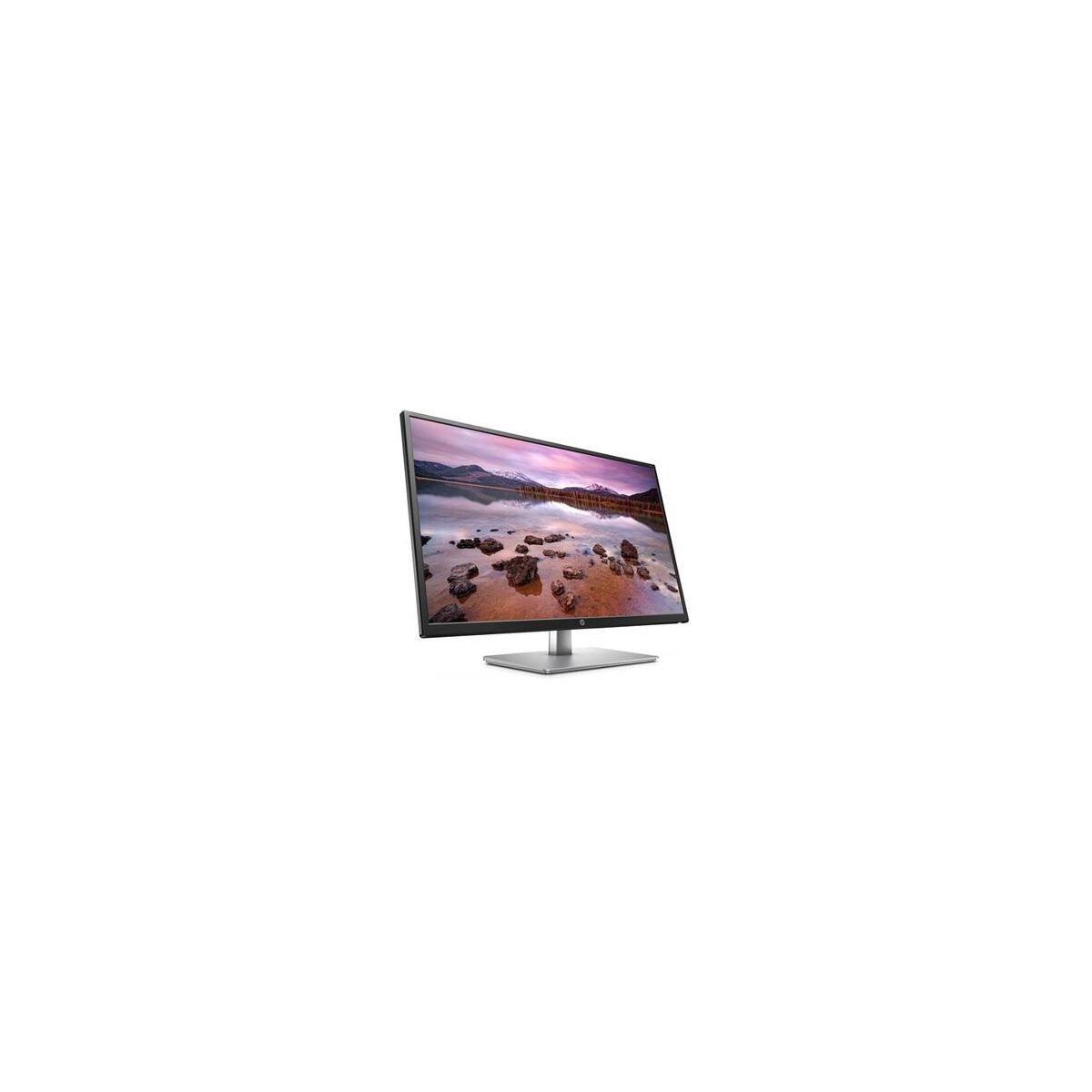 Voir la diapositive 3 : HP Ecran PC 32S - Noir et argent