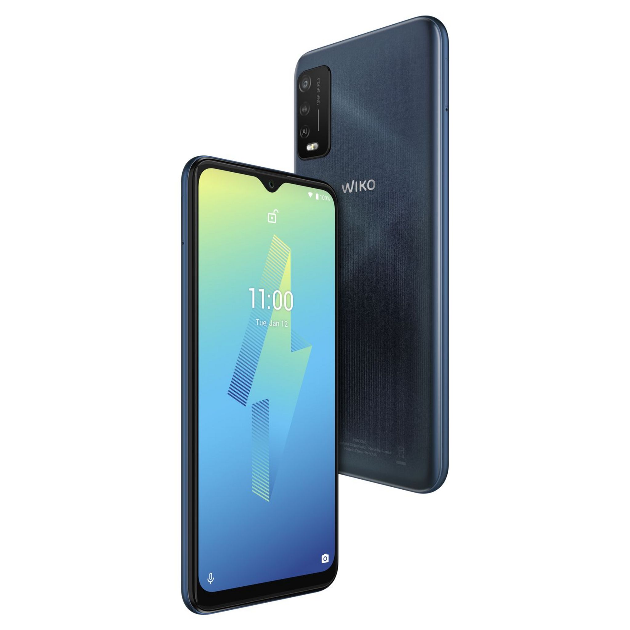 Voir la diapositive 8 : WIKO Smartphone Power U10  4G  32 Go  6.82 pouces  Bleu foncé Double Nano Sim