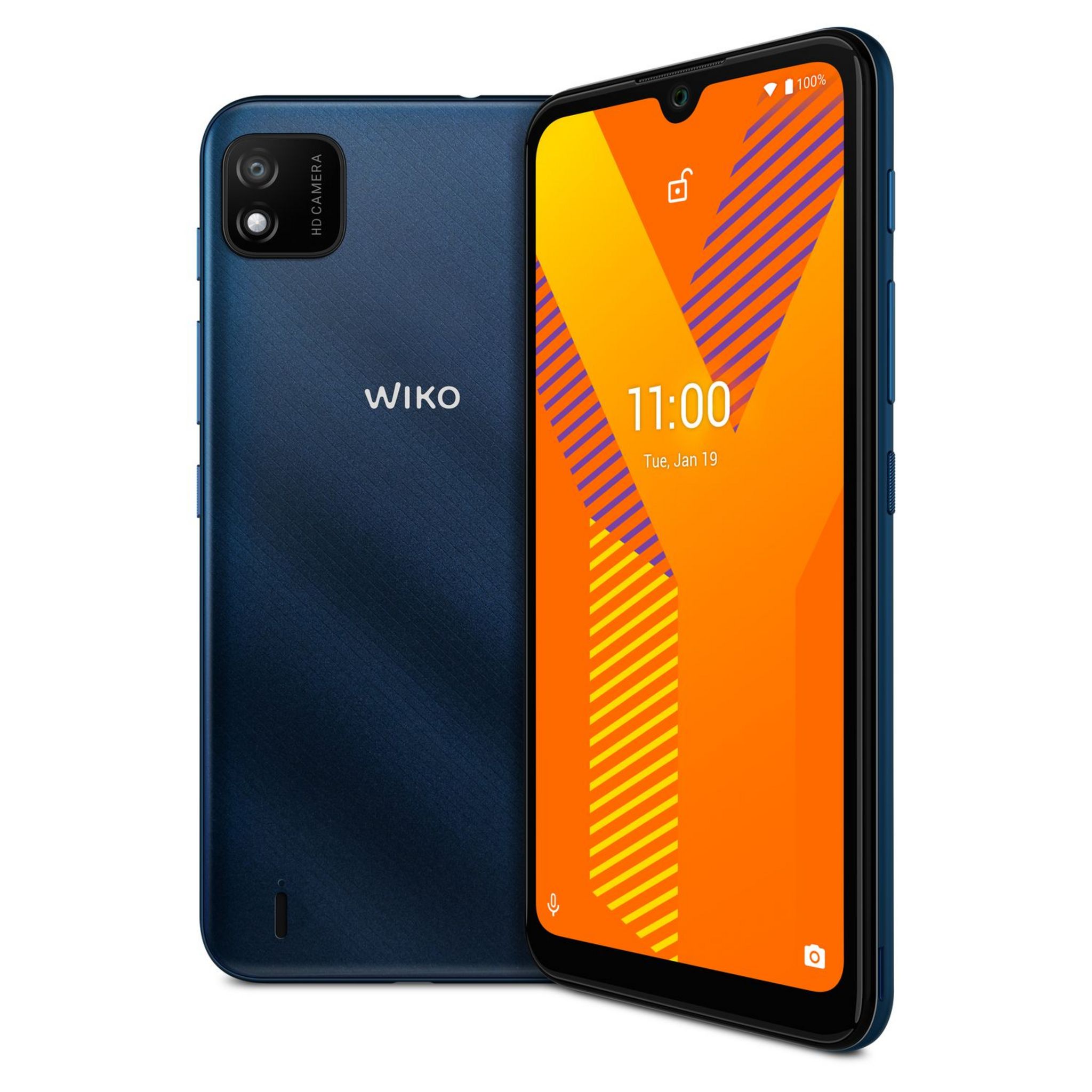 Voir la diapositive 4 : WIKO Smartphone Y62  4G  16 Go Bleu foncé