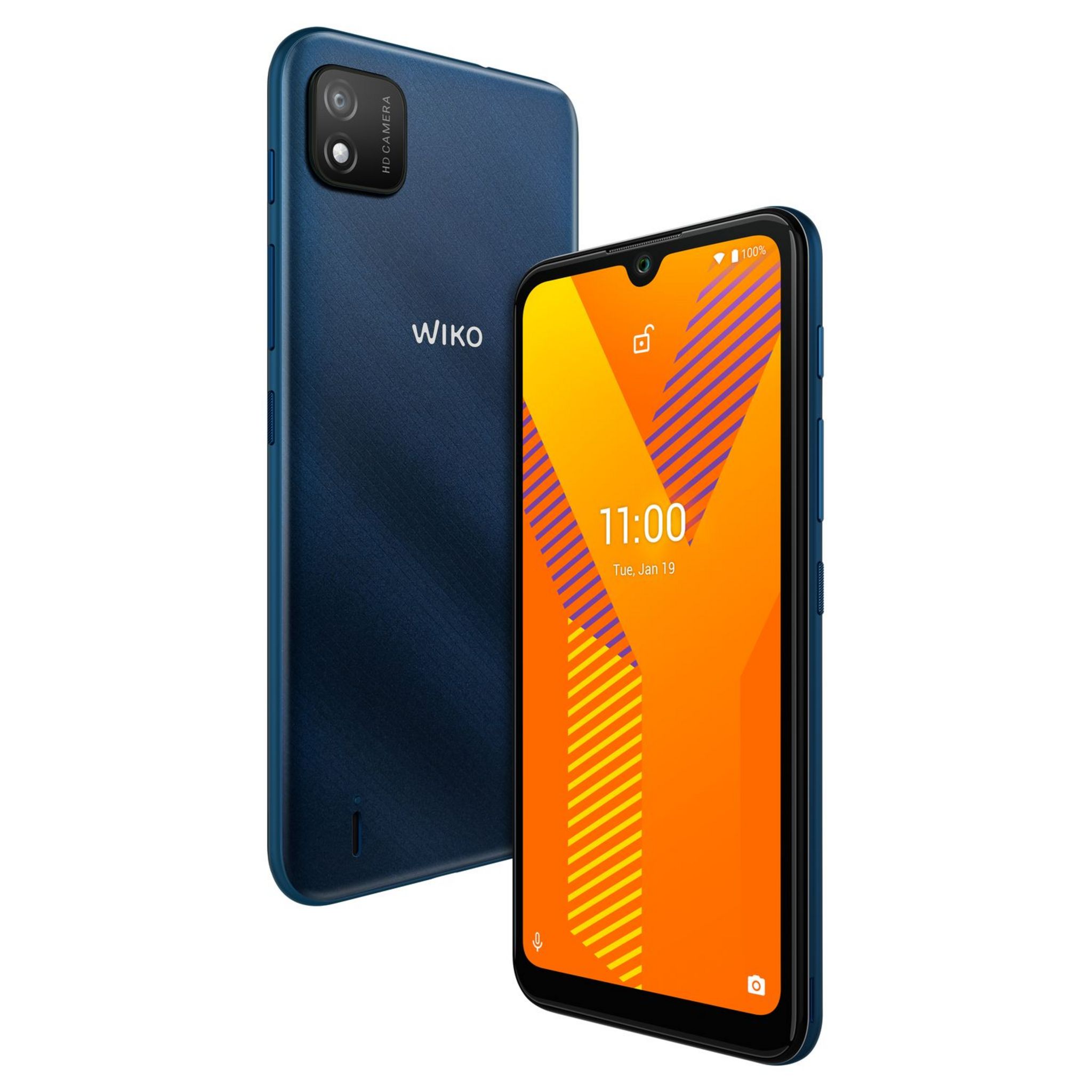 Voir la diapositive 7 : WIKO Smartphone Y62  4G  16 Go Bleu foncé