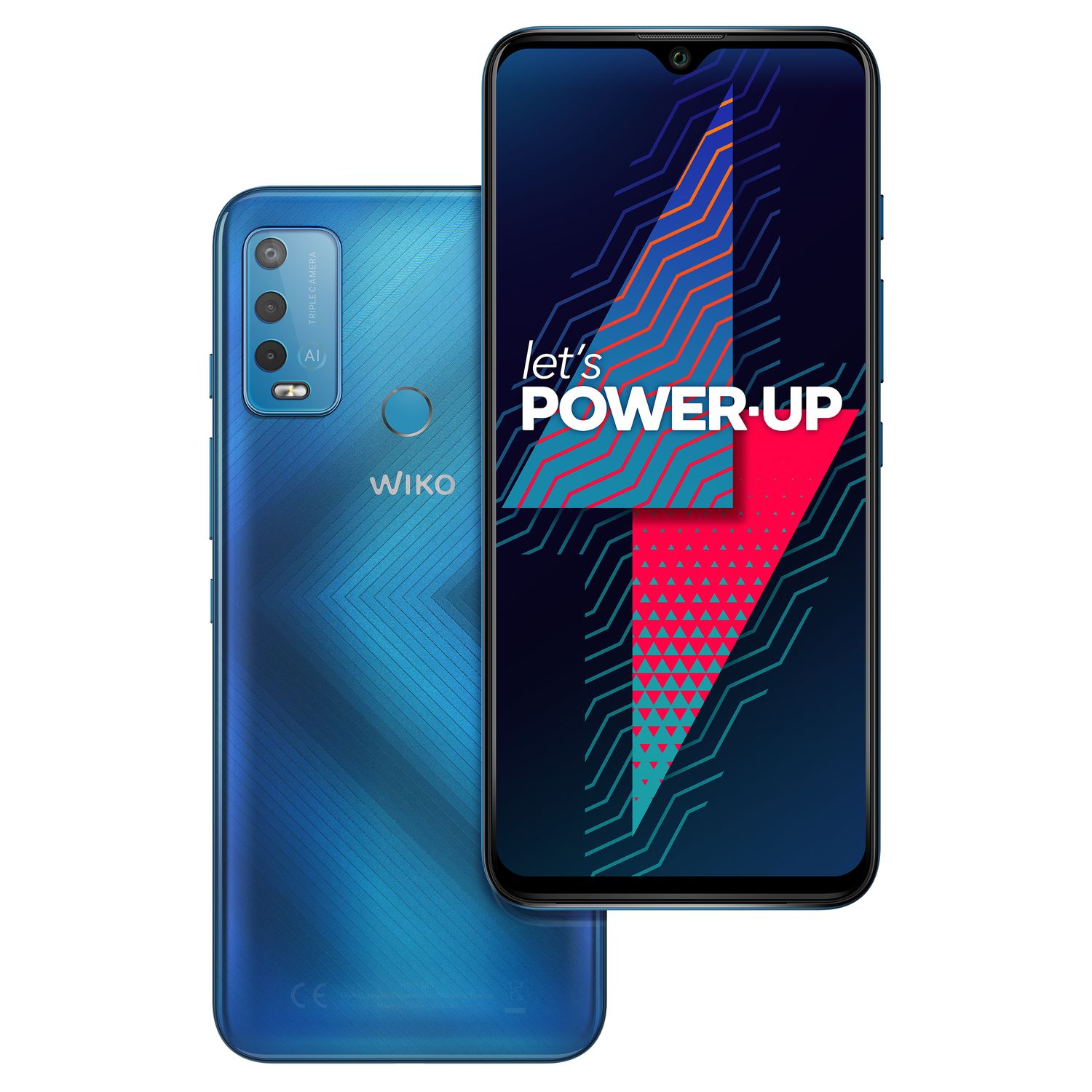 Voir la diapositive 5 : WIKO Smartphone Power U30 4G 64 Go Bleu