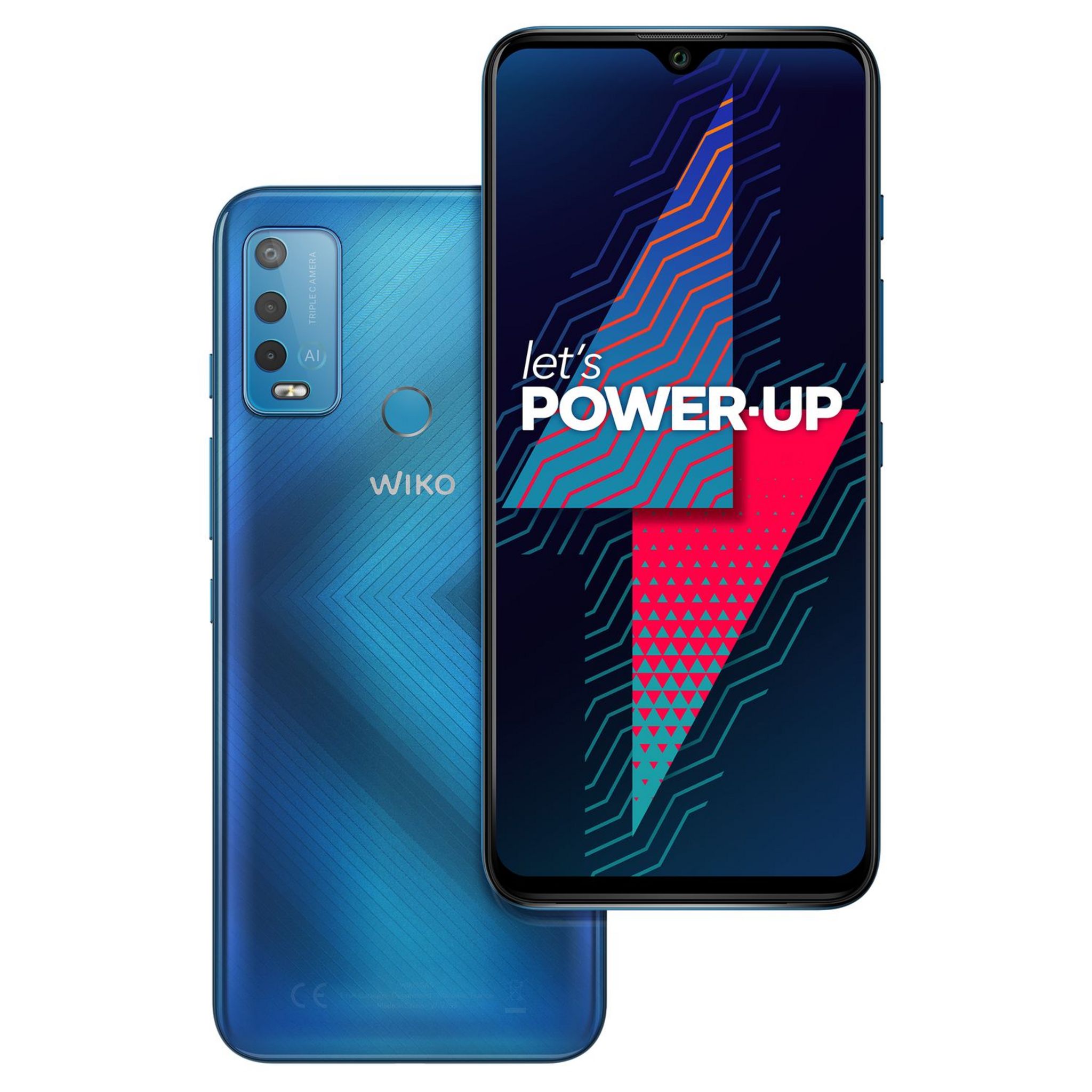 Voir la diapositive 5 : WIKO Smartphone Power U30 4G 64 Go Bleu