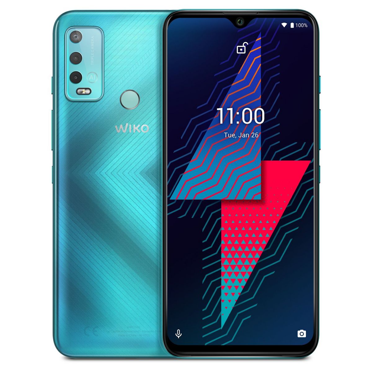 WIKO Smartphone Power U30 4G 64 Go Vert
