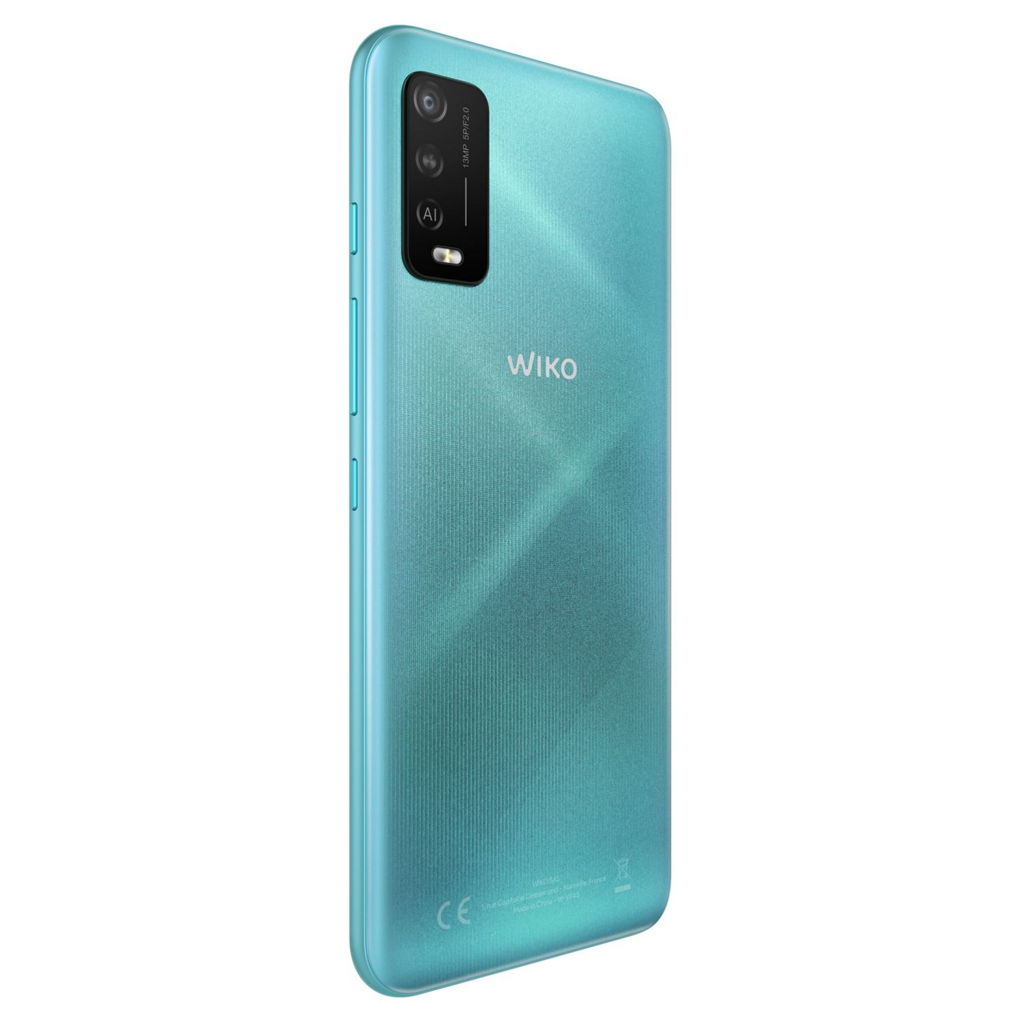Voir la diapositive 3 : WIKO Smartphone Power U10  4G  32 Go  6.82 pouces  Turquoise  Double Nano Sim