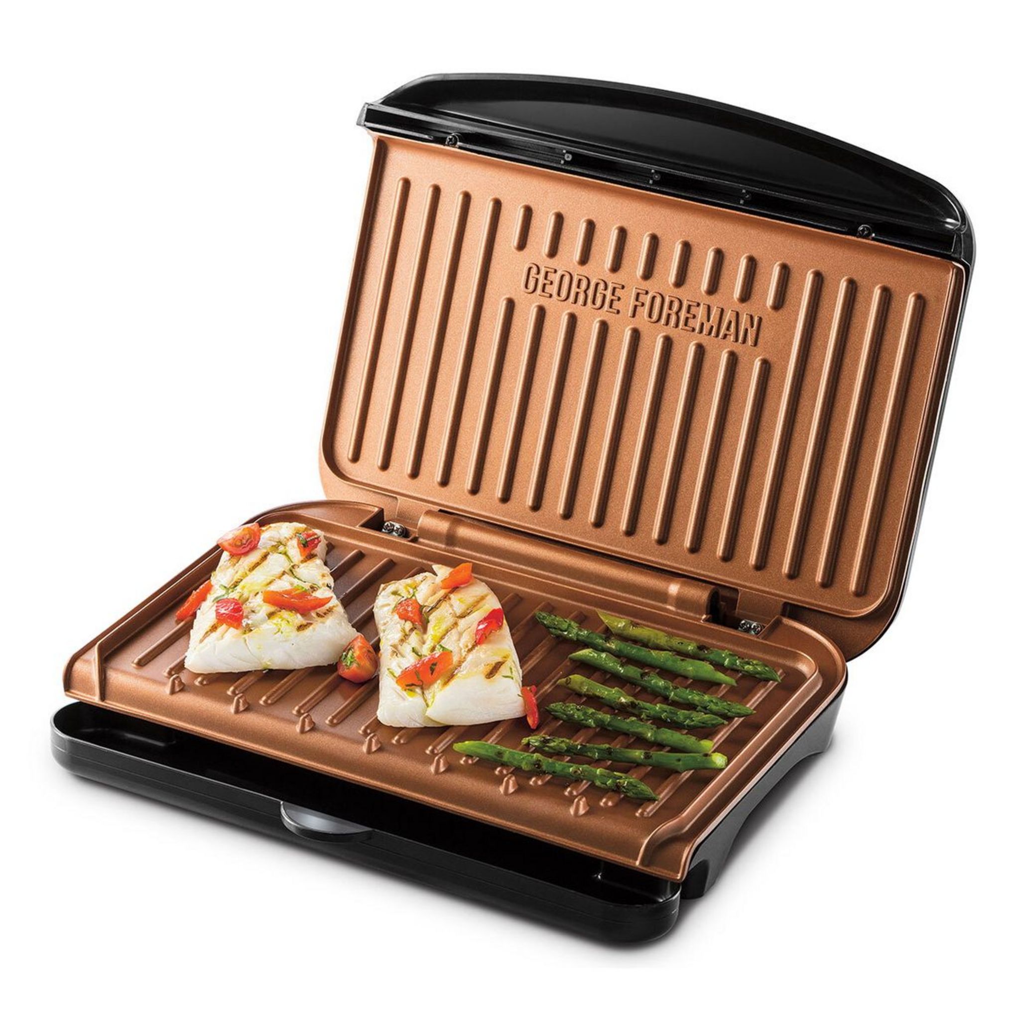 Voir la diapositive 3 : GEORGE FOREMAN Grill viande 25811-56 - Noir