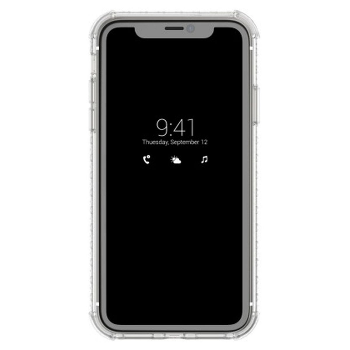 FORCE CASE Coque AIR pour Apple iPhone 11 - Transparent