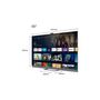Voir la diapositive 2 : TCL TV QLED MINI LED 55C825 4K ULTRA HD 140 cm Android TV