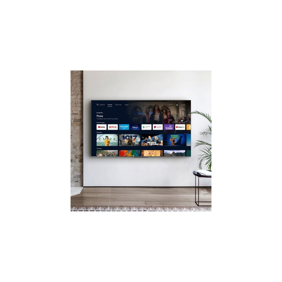 TCL 65C725 TV QLED 4K ULTRA HD 164 cm Android TV