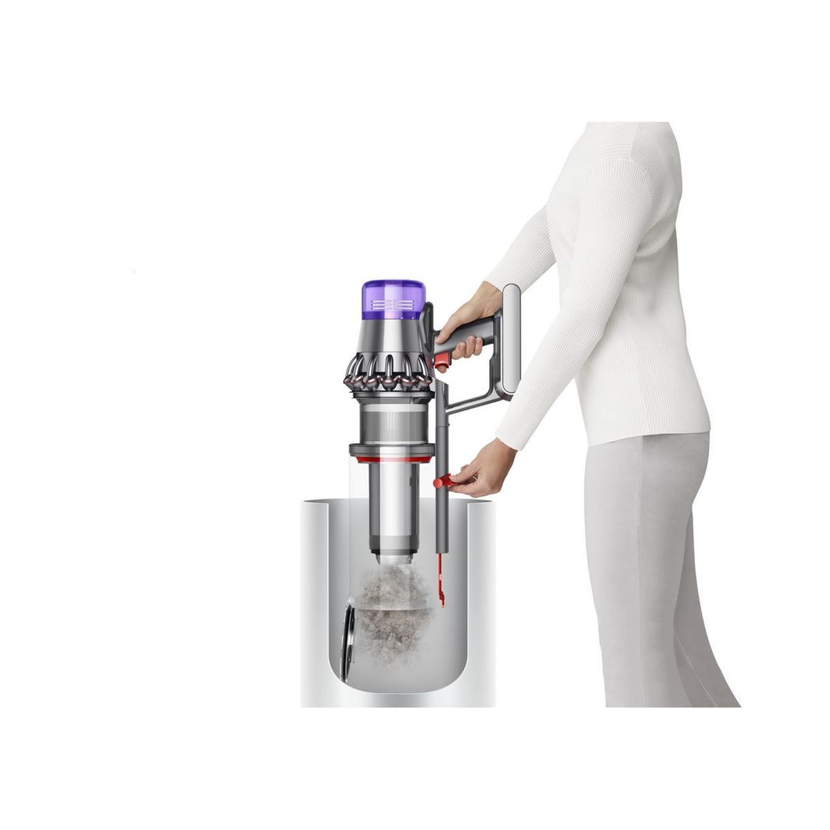 DYSON Aspirateur balai Outsize absolute - Gris
