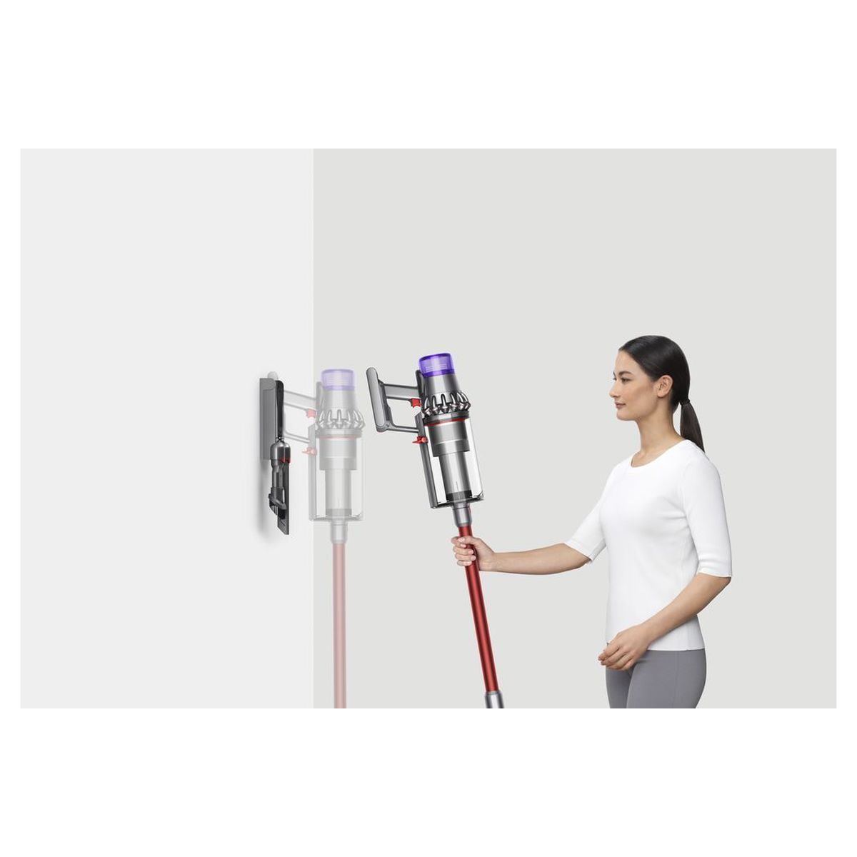 DYSON Aspirateur balai Outsize absolute - Gris