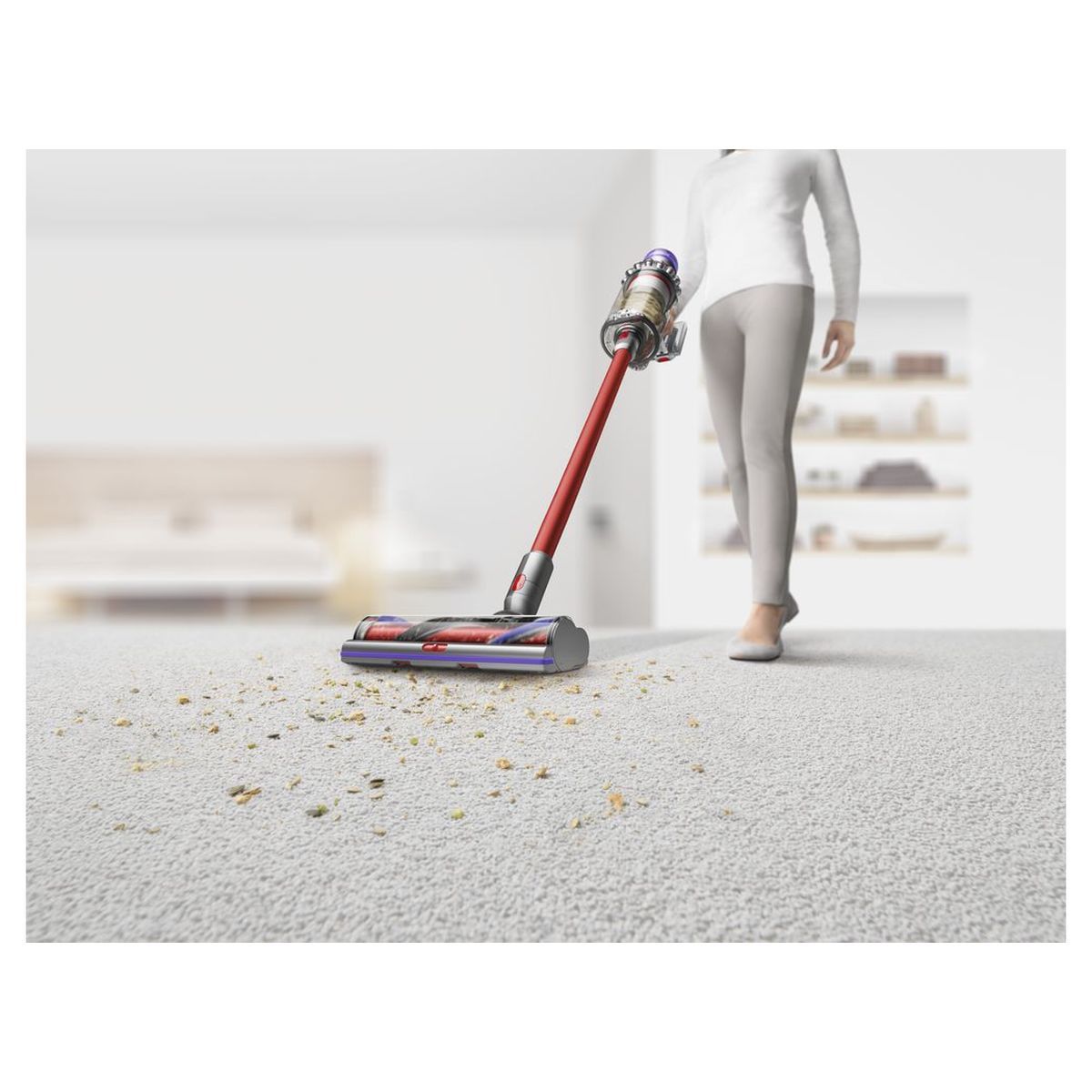 DYSON Aspirateur balai Outsize absolute - Gris