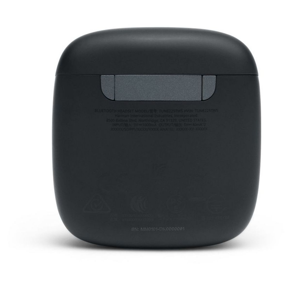 JBL Écouteurs sans fil Bluetooth avec étui de recharge - Noir - Tune 225TWS