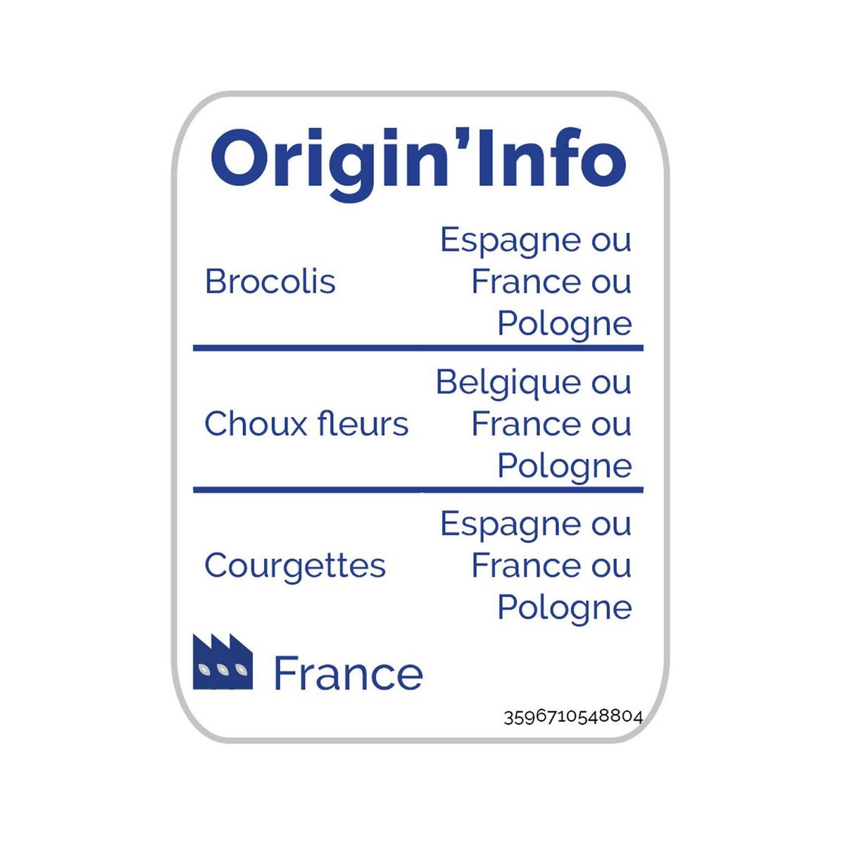 AUCHAN BIO Poêlée de légumes à la bretonne 4 portions 600g
