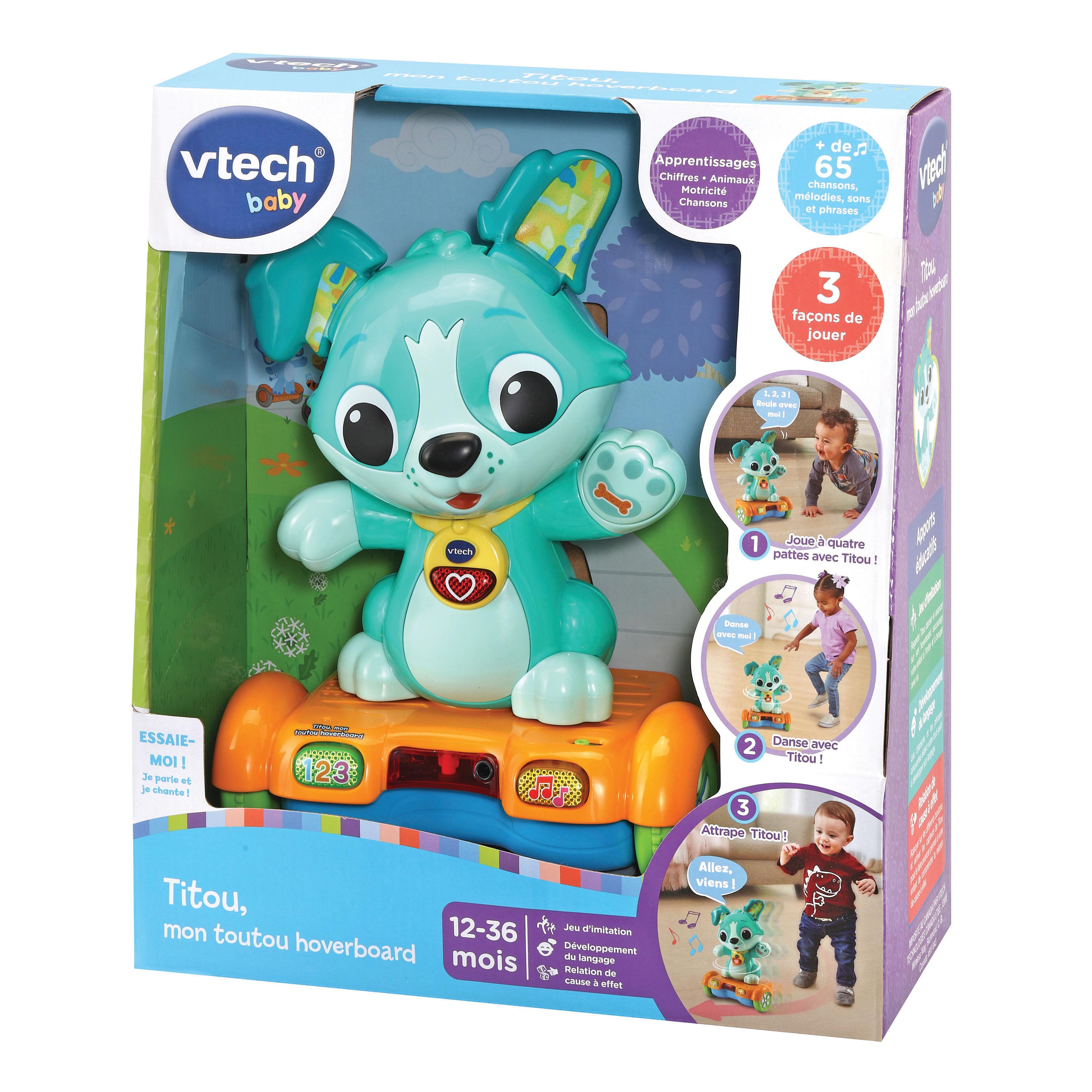 Voir la diapositive 3 : VTECH Titou mon toutou hoverboard