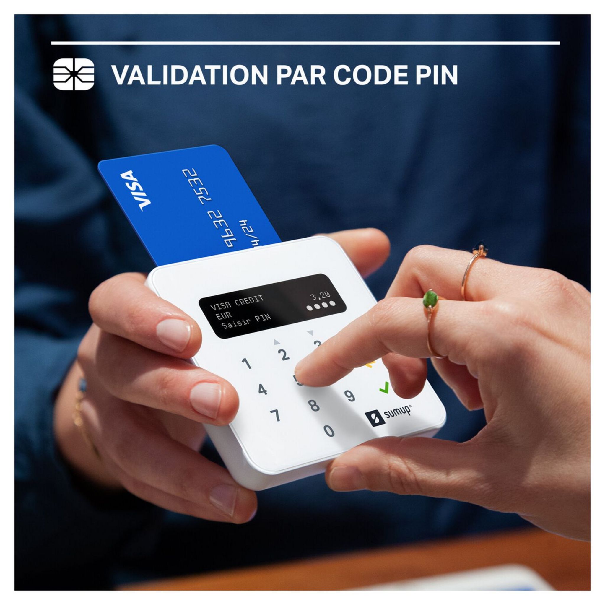 Voir la diapositive 4 : SUMUP Terminal de paiement SumUp Air