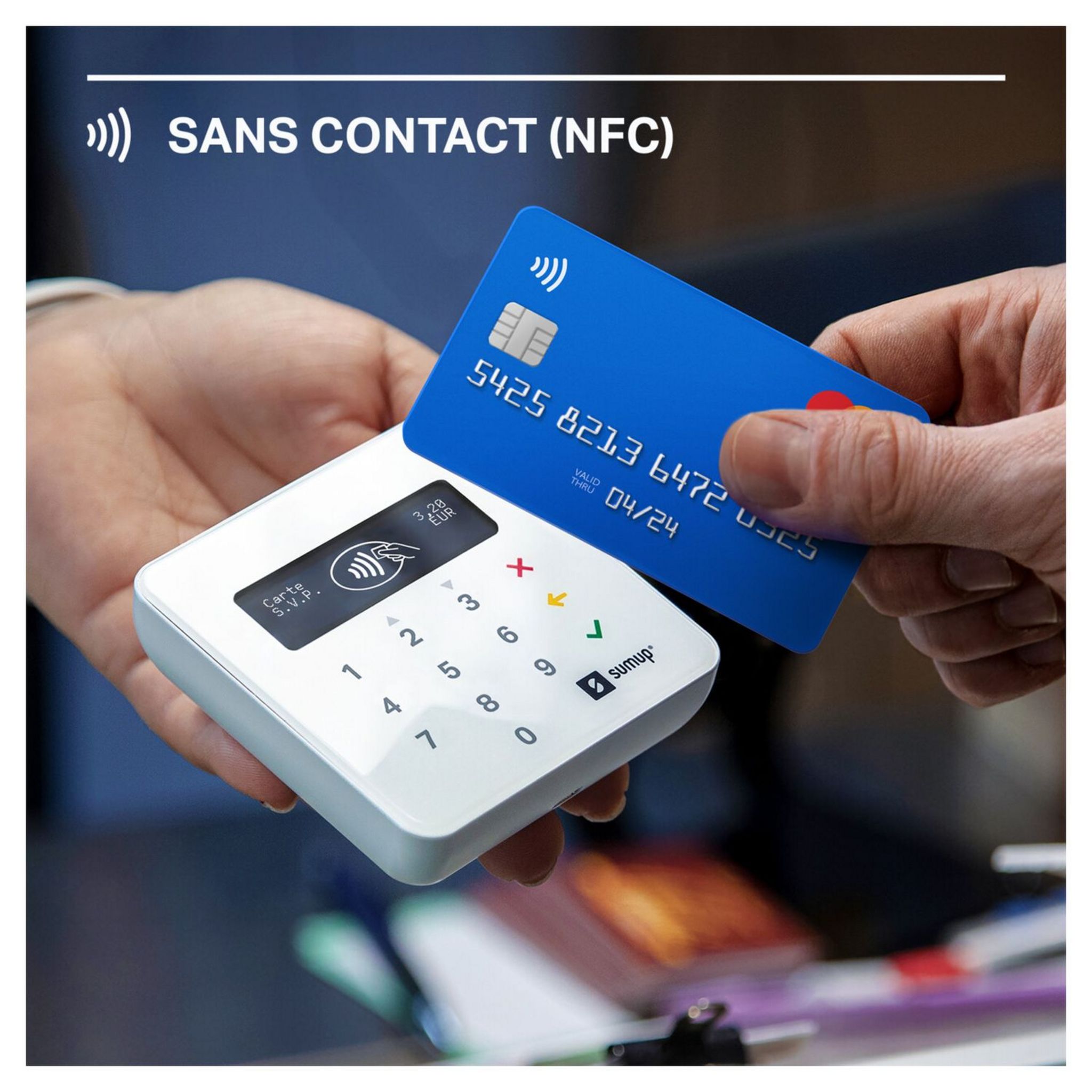 Voir la diapositive 7 : SUMUP Terminal de paiement SumUp Air