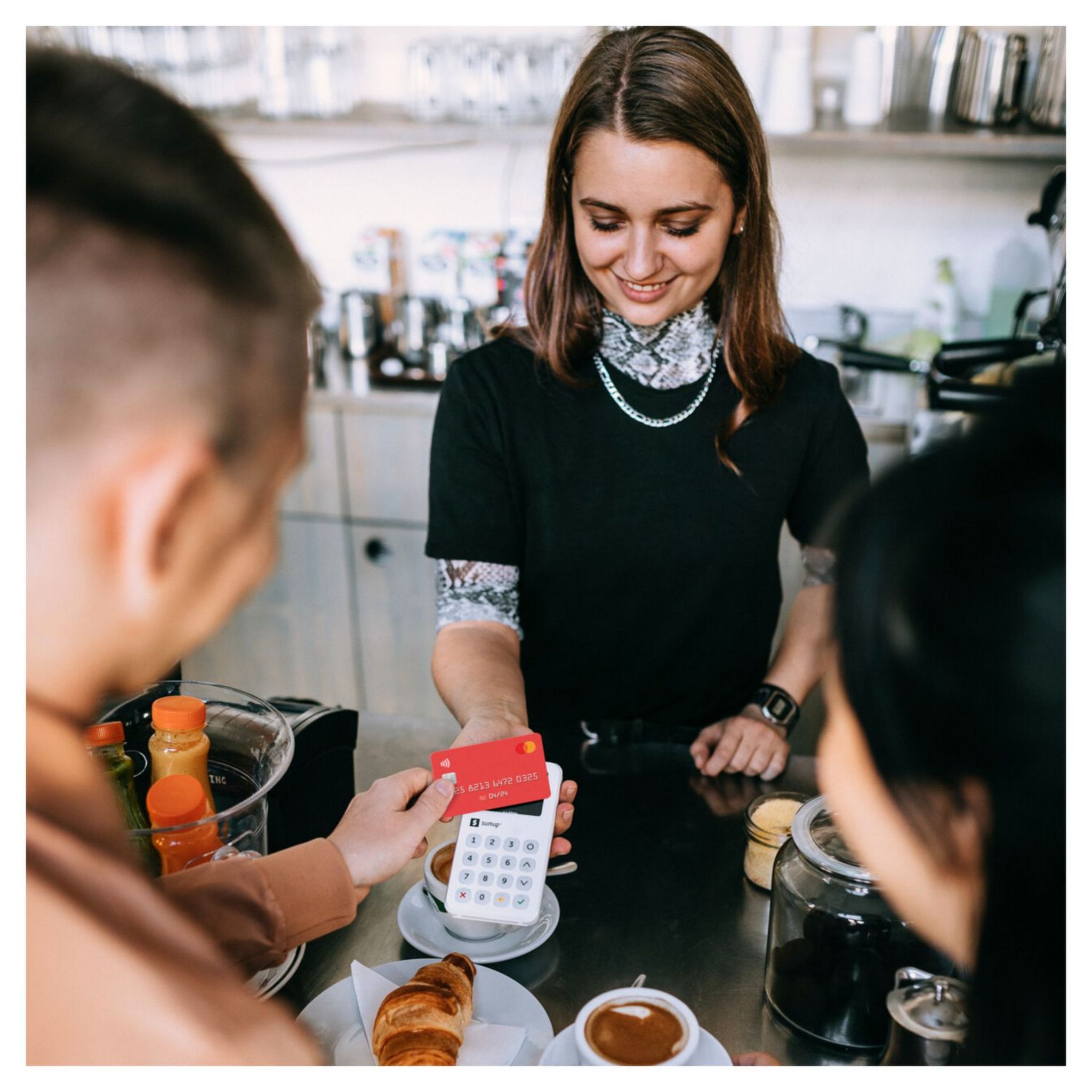 Voir la diapositive 4 : SUMUP Terminal de paiement lecteur de cartes bancaires 3G+Wifi