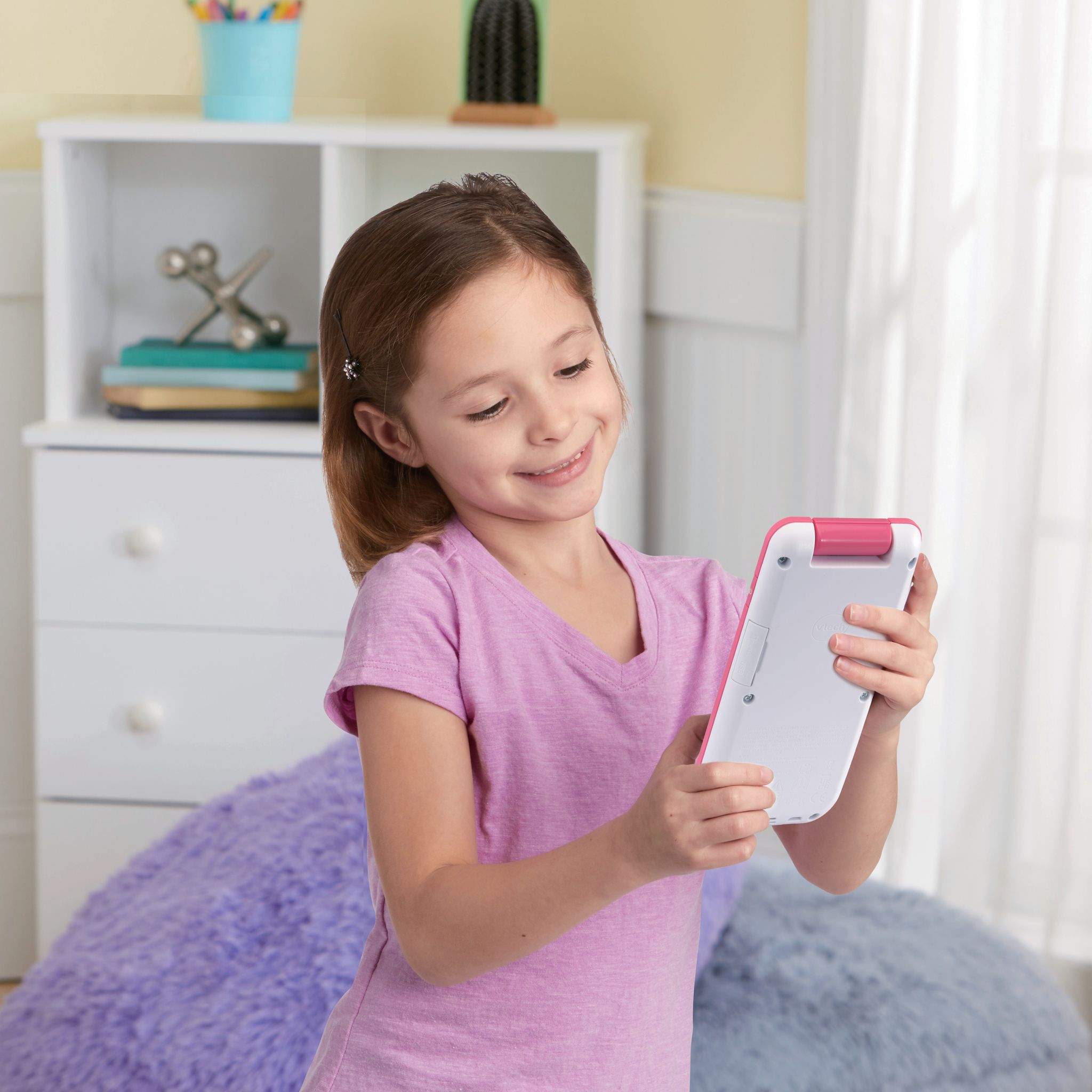 Voir la diapositive 5 : VTECH KidiCom Advance 3.0 - Blanc et Rose