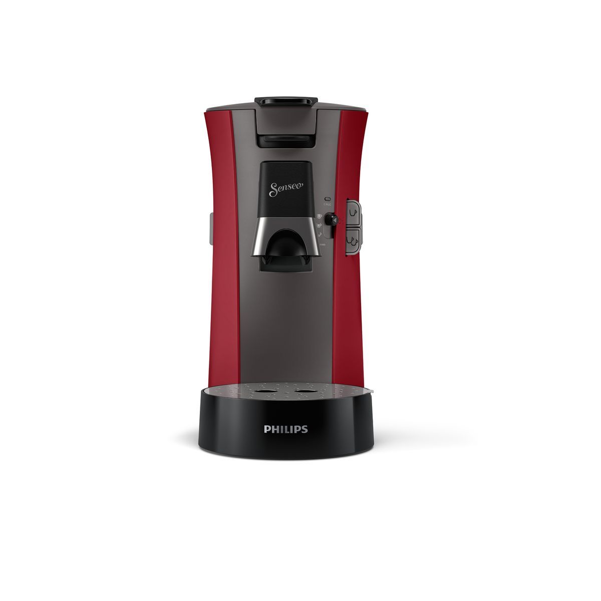 PHILIPS Cafetière à dosette SENSEO Select CSA240/91 - Rouge Intense