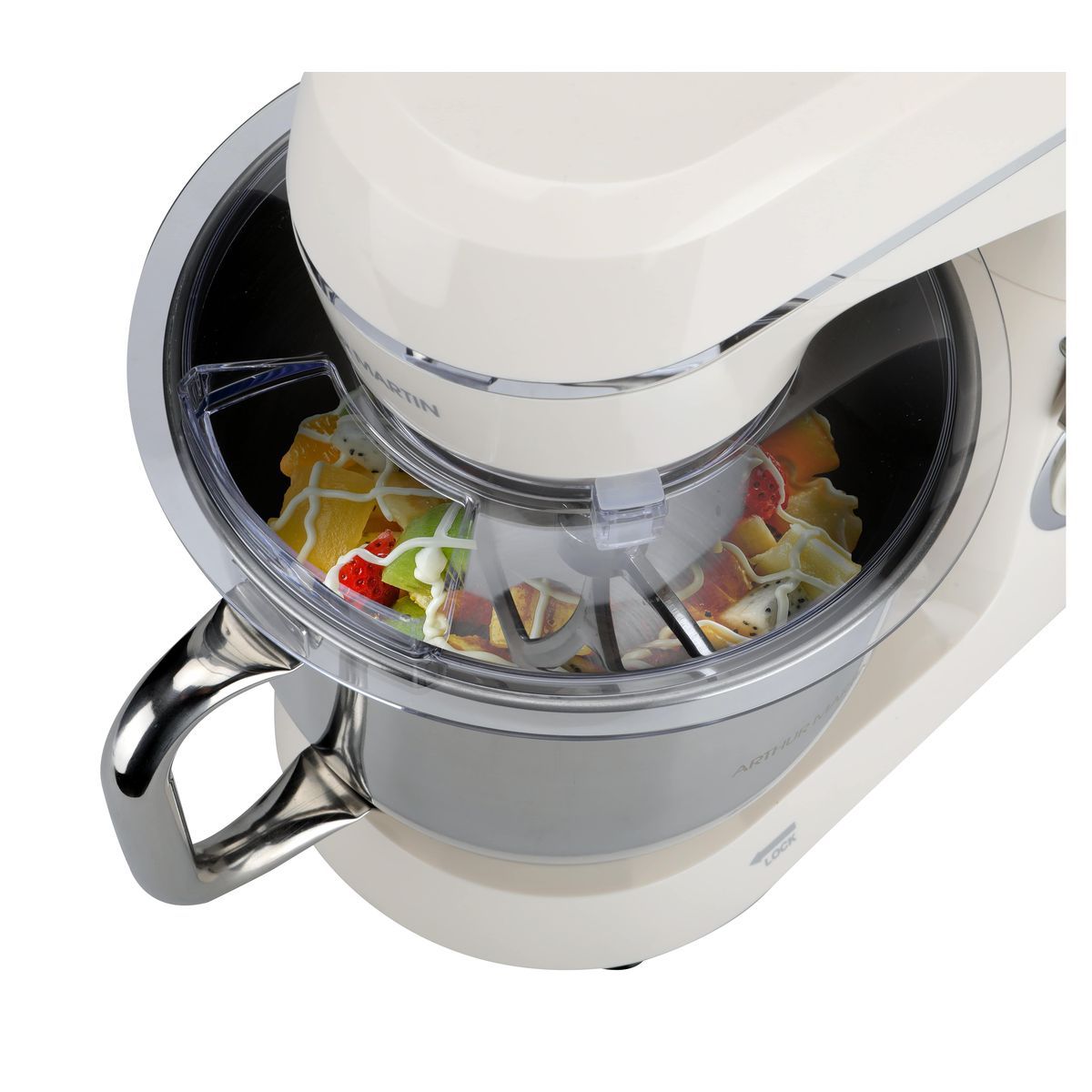 ARTHUR MARTIN Robot pâtissier AMP1531 - Blanc