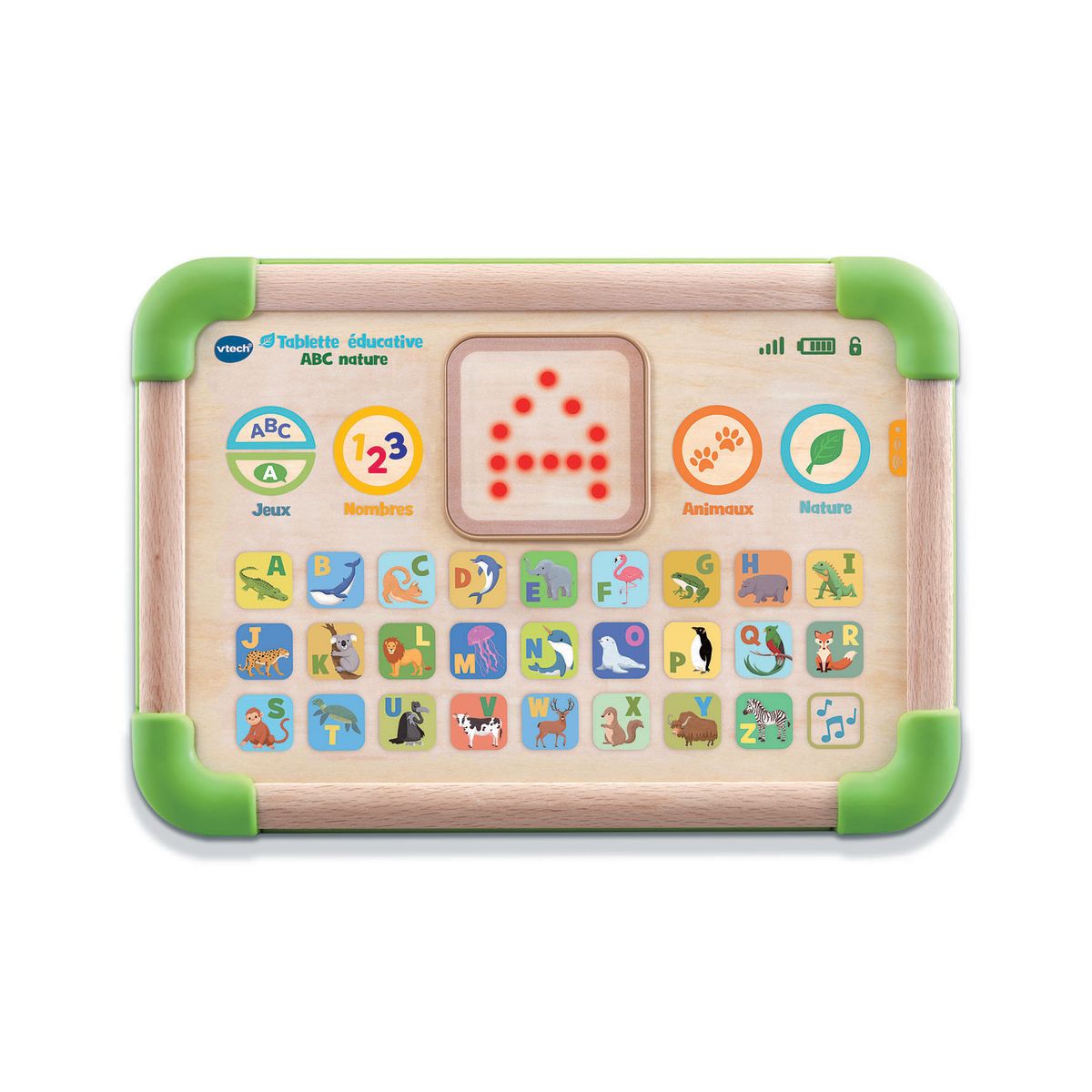 VTECH Tablette éducative ABC nature en bois