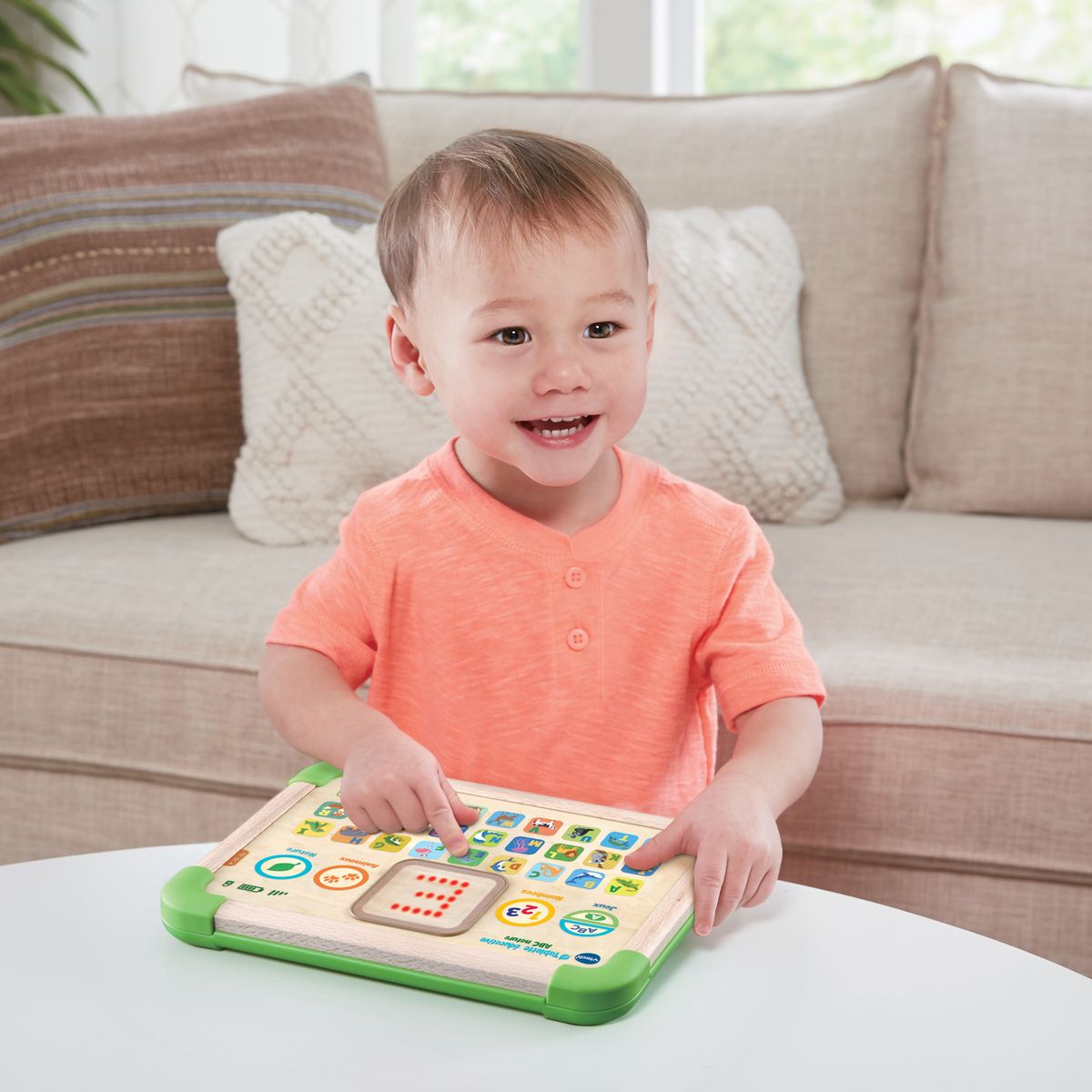 VTECH Tablette éducative ABC nature en bois