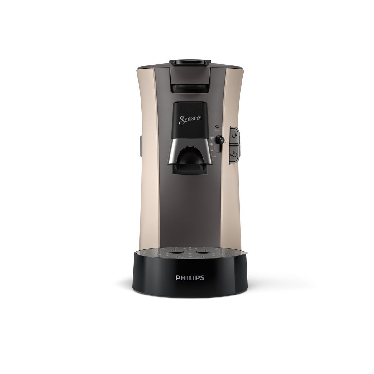 PHILIPS Cafetière à dosette SENSEO Select CSA240/31 - Nougat