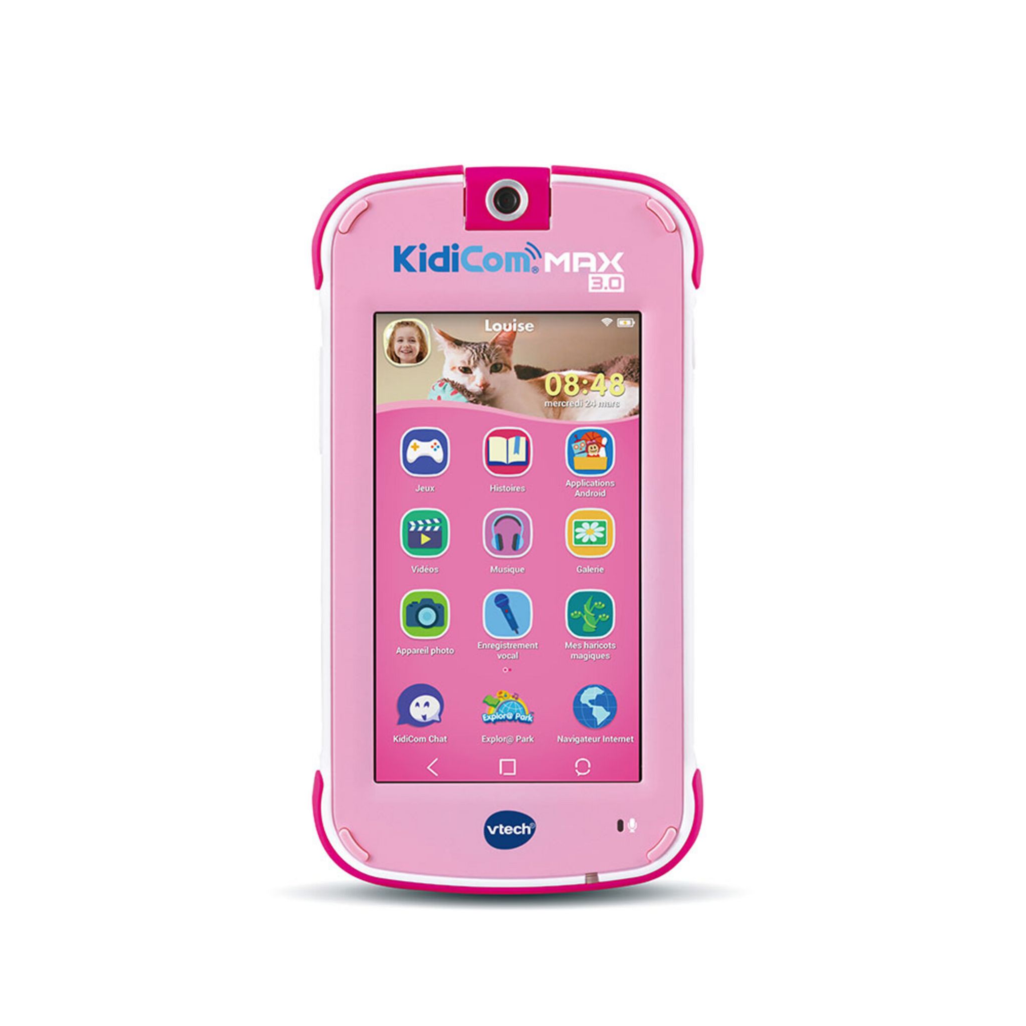 Voir la diapositive 5 : VTECH Kidicom Max 3.0 - Rose