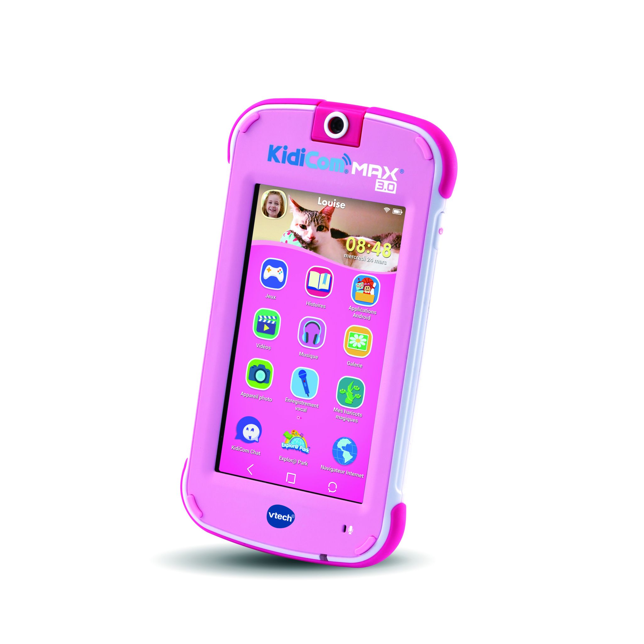 Voir la diapositive 6 : VTECH Kidicom Max 3.0 - Rose