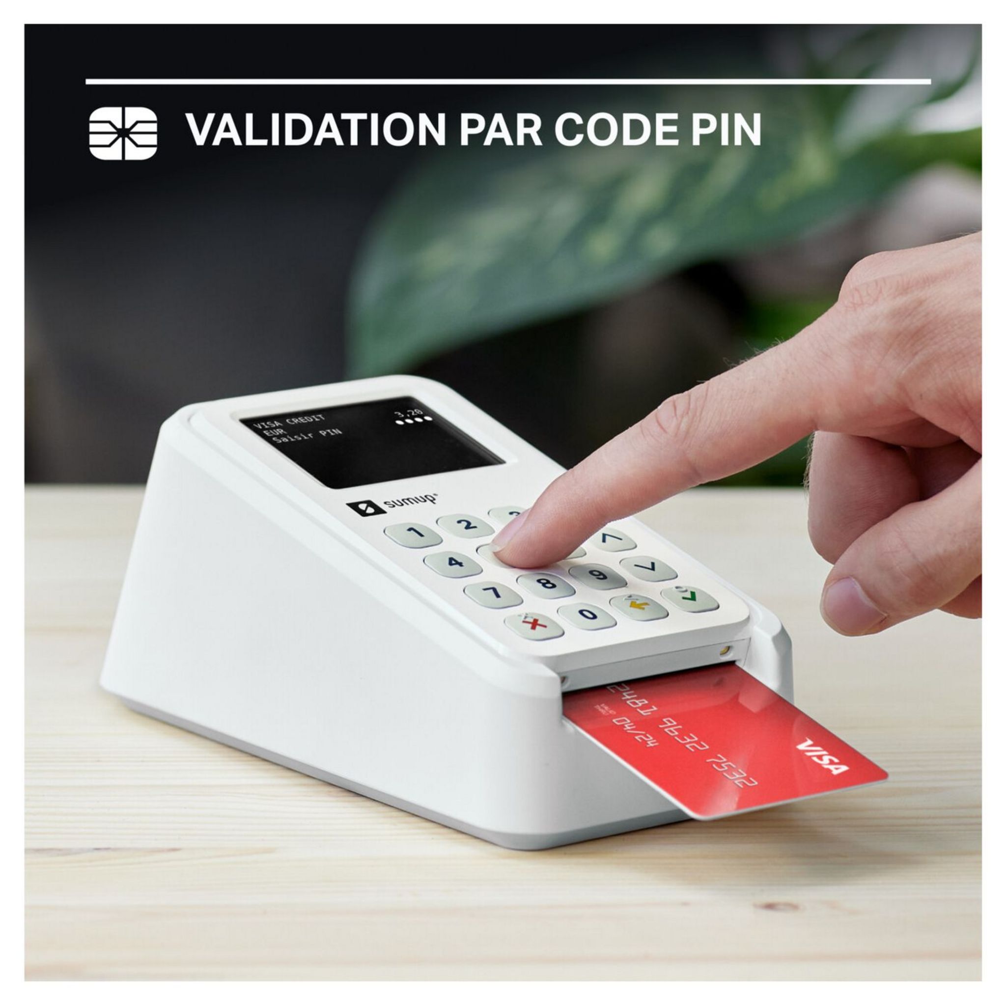 Voir la diapositive 4 : SUMUP Terminal de paiement Kit de paiement 3G+