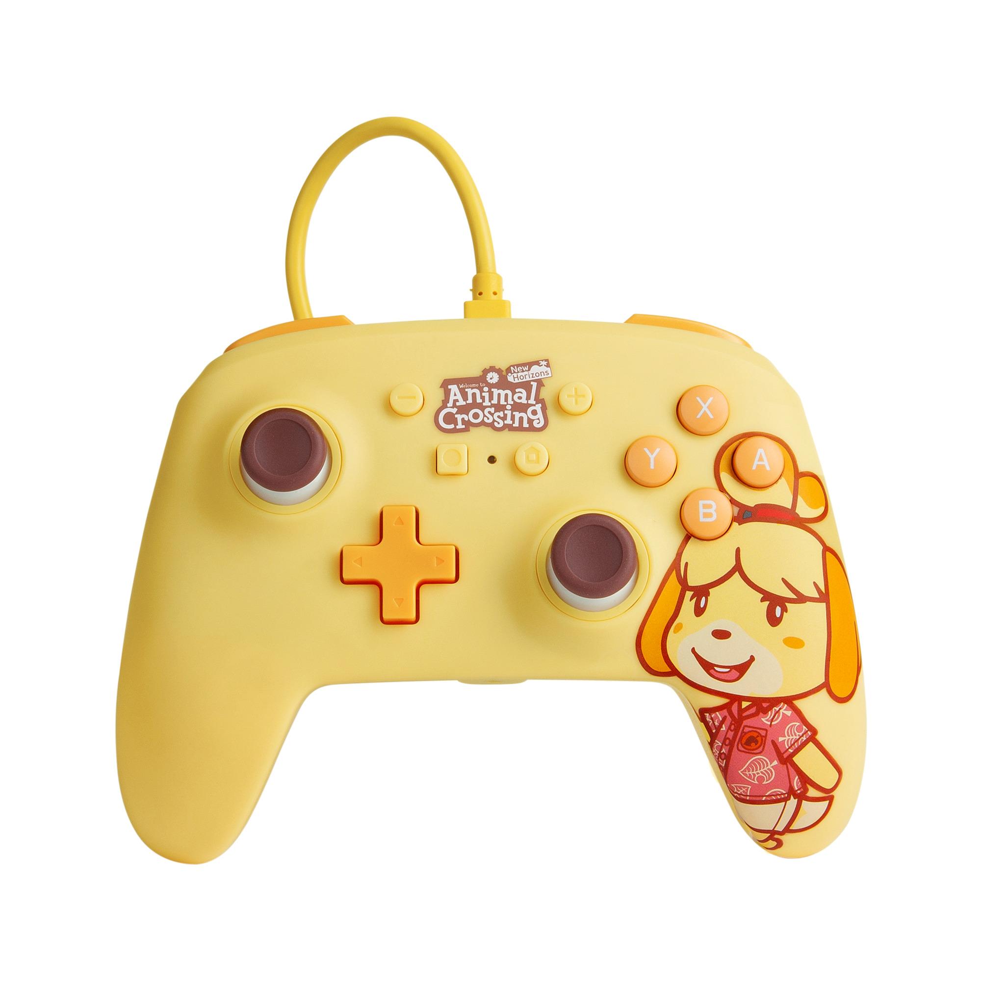 PowerA Manette Filaire Edition Animal Crossing Isabelle pour Nintendo Switch