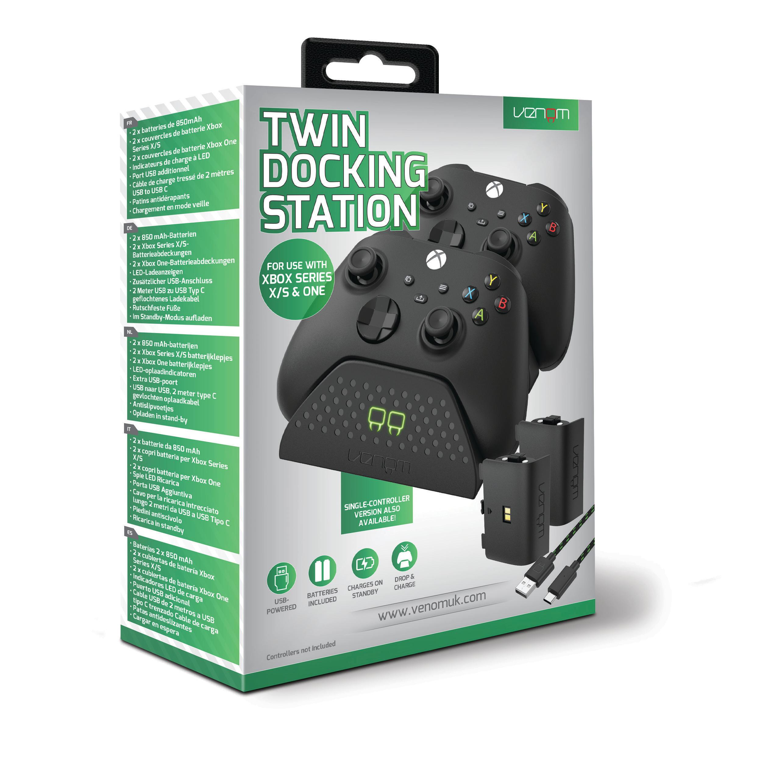 Voir la diapositive 6 : Station de Recharge Double Manette Xbox Series X