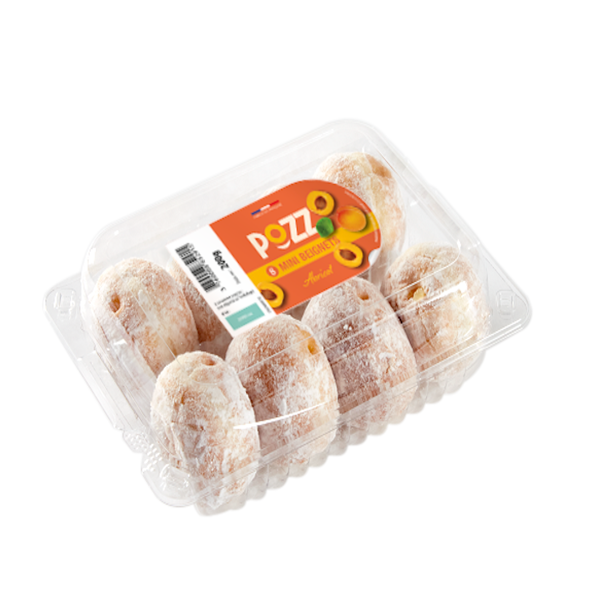 POZZ Mini beignets abricot x 8 200g