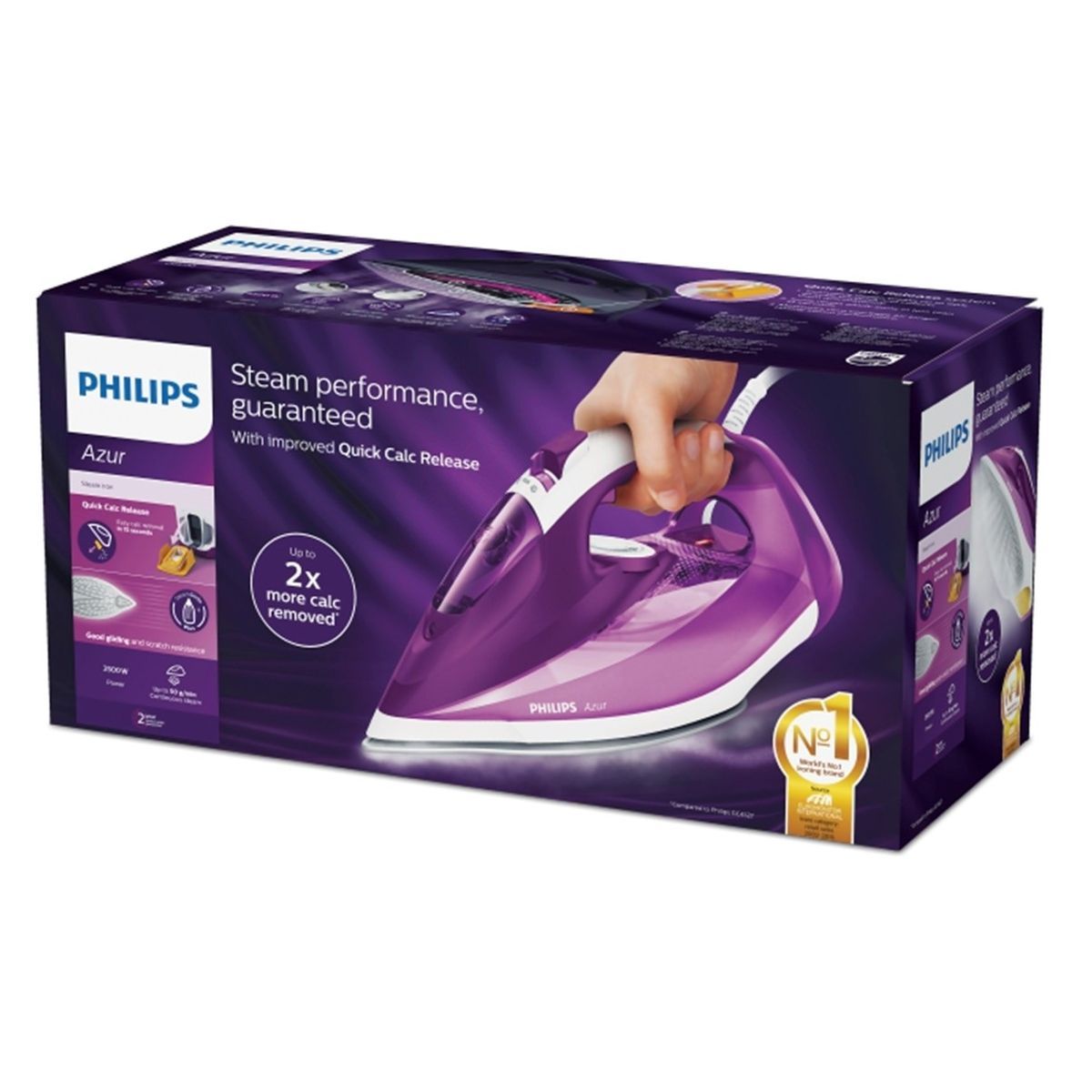 PHILIPS Fer à repasser GC4543/30 - Violet