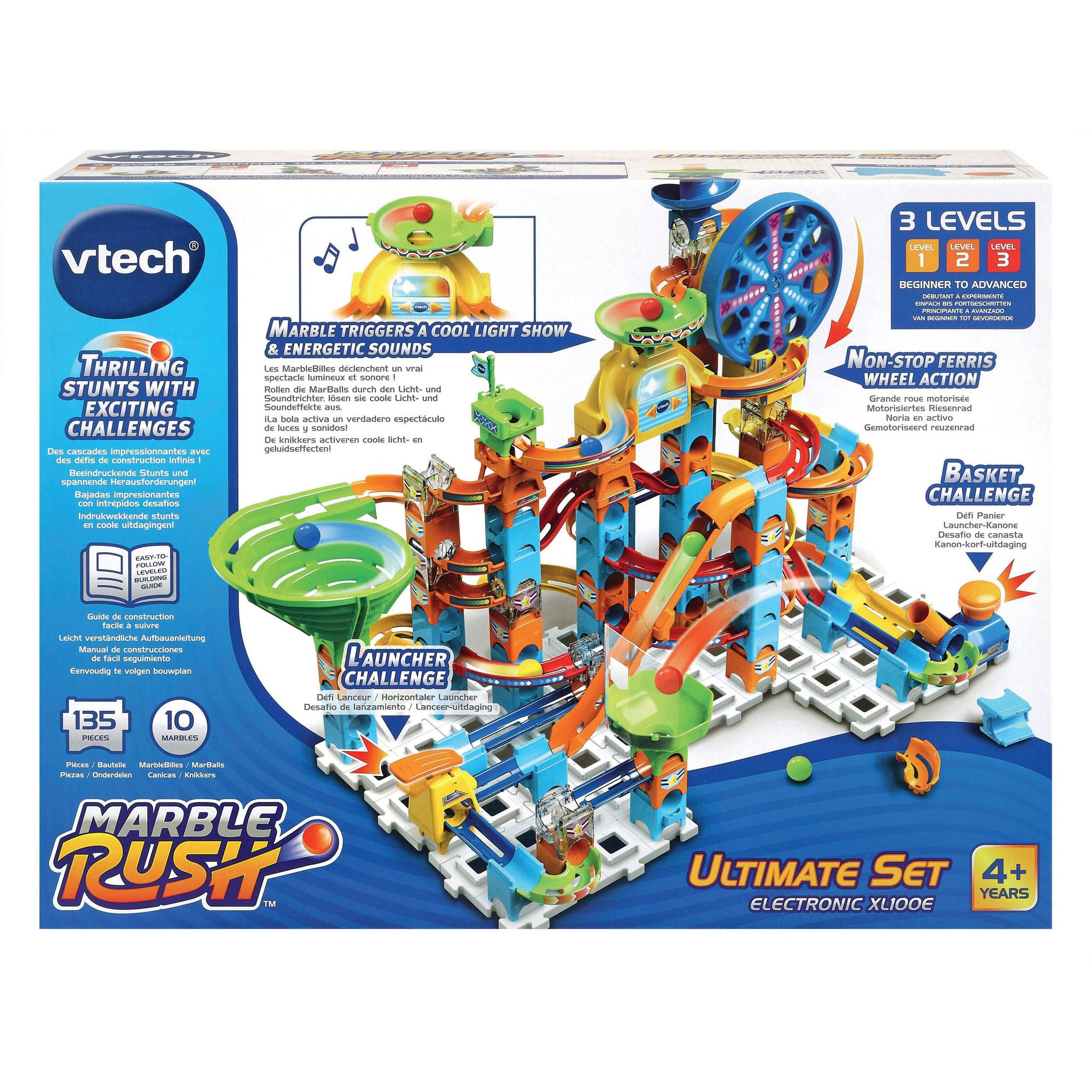 Voir la diapositive 4 : VTECH Circuit à billes Marble Rush - Ultimate set Electronic XL100E