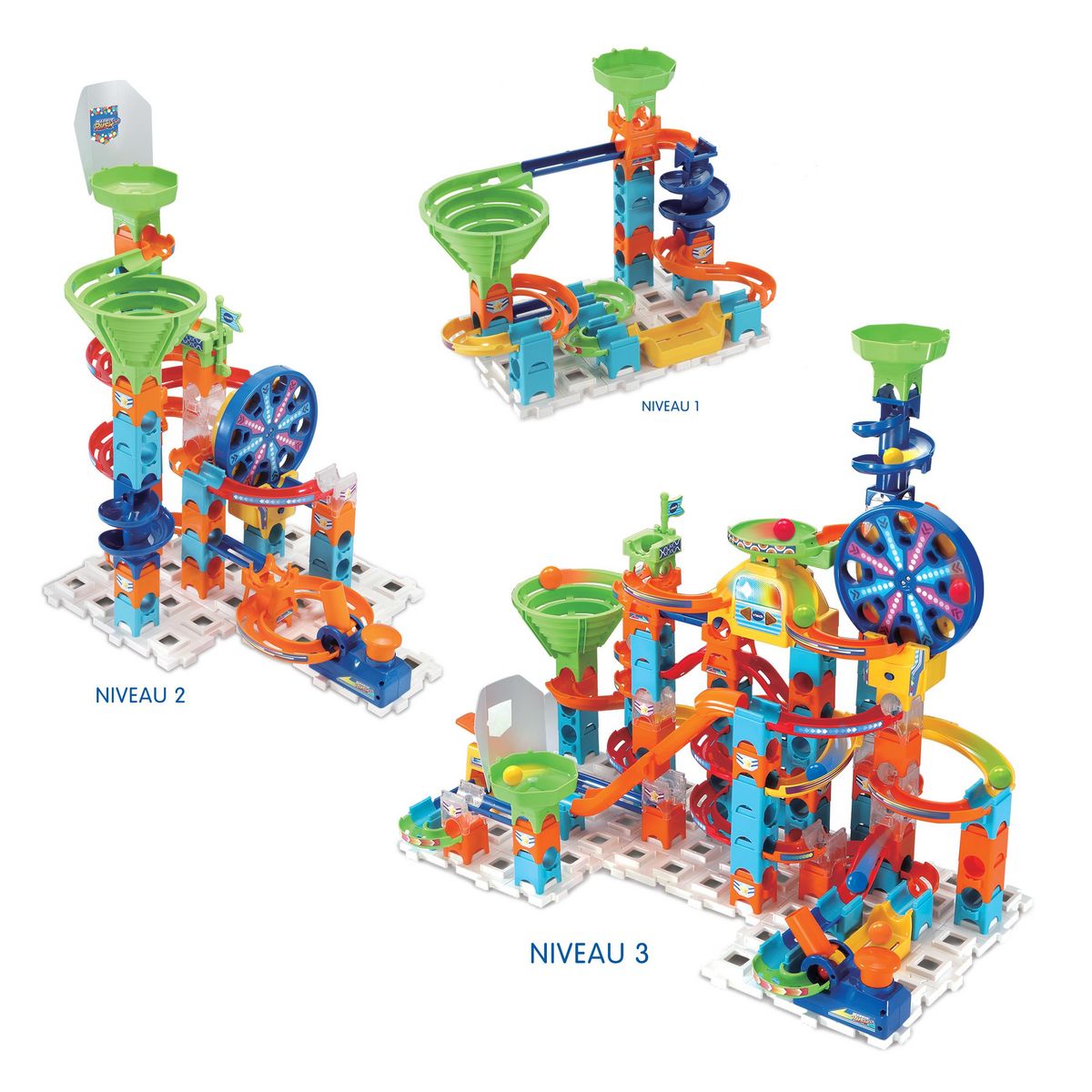 VTECH Circuit à billes Marble Rush - Ultimate set Electronic XL100E
