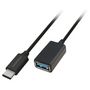 Voir la diapositive 1 : THOMSON Adaptateur USB C / USB A - Noir