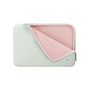 Voir la diapositive 6 : MOBILIS Housse PC 16 pouces - Gris et Rose