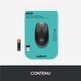 Voir la diapositive 4 : LOGITECH Souris SF M190 - Gris