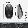 Voir la diapositive 5 : LOGITECH Souris SF M190 - Gris