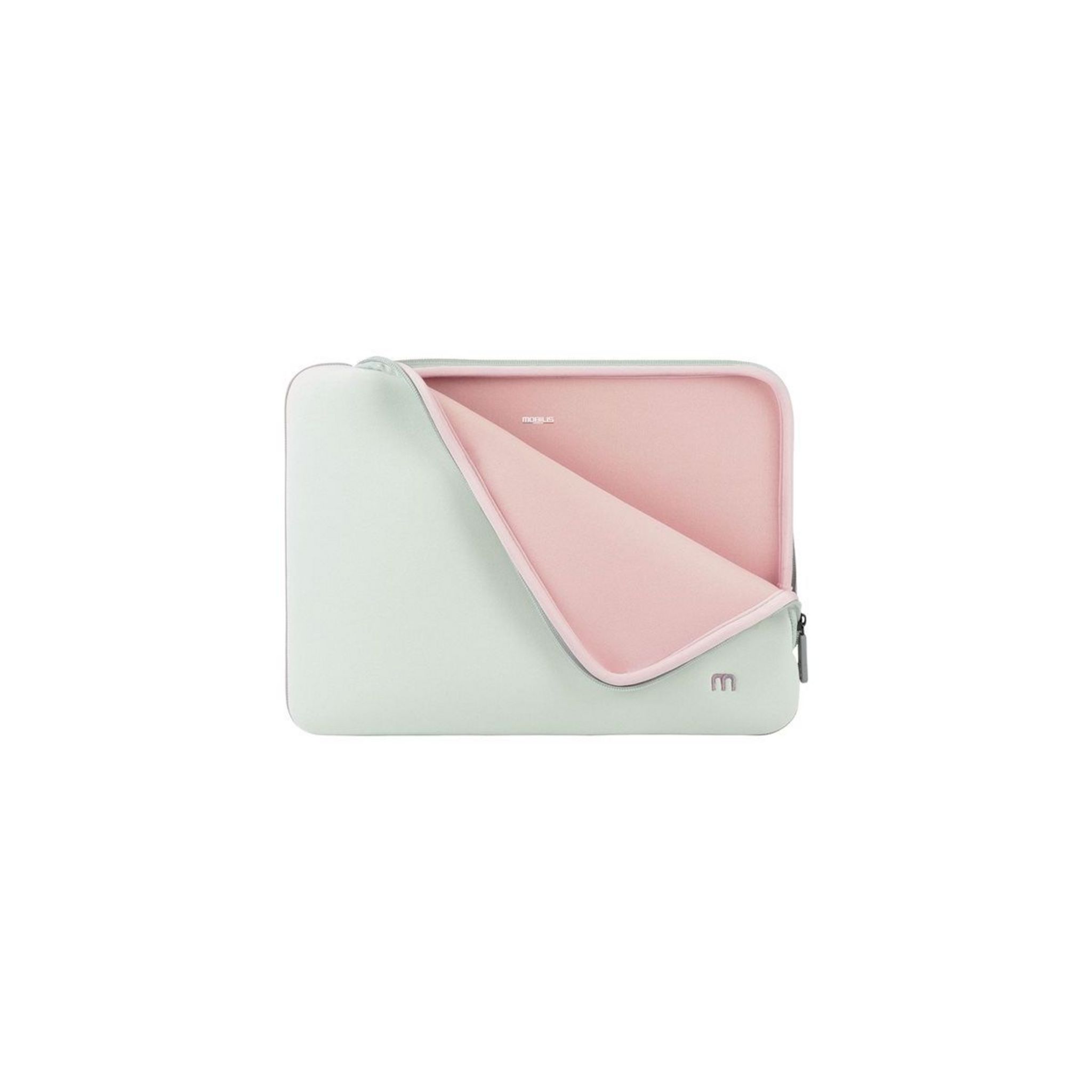 Voir la diapositive 4 : MOBILIS Housse PC 14 pouces - Gris et Rose