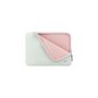 Voir la diapositive 4 : MOBILIS Housse PC 14 pouces - Gris et Rose