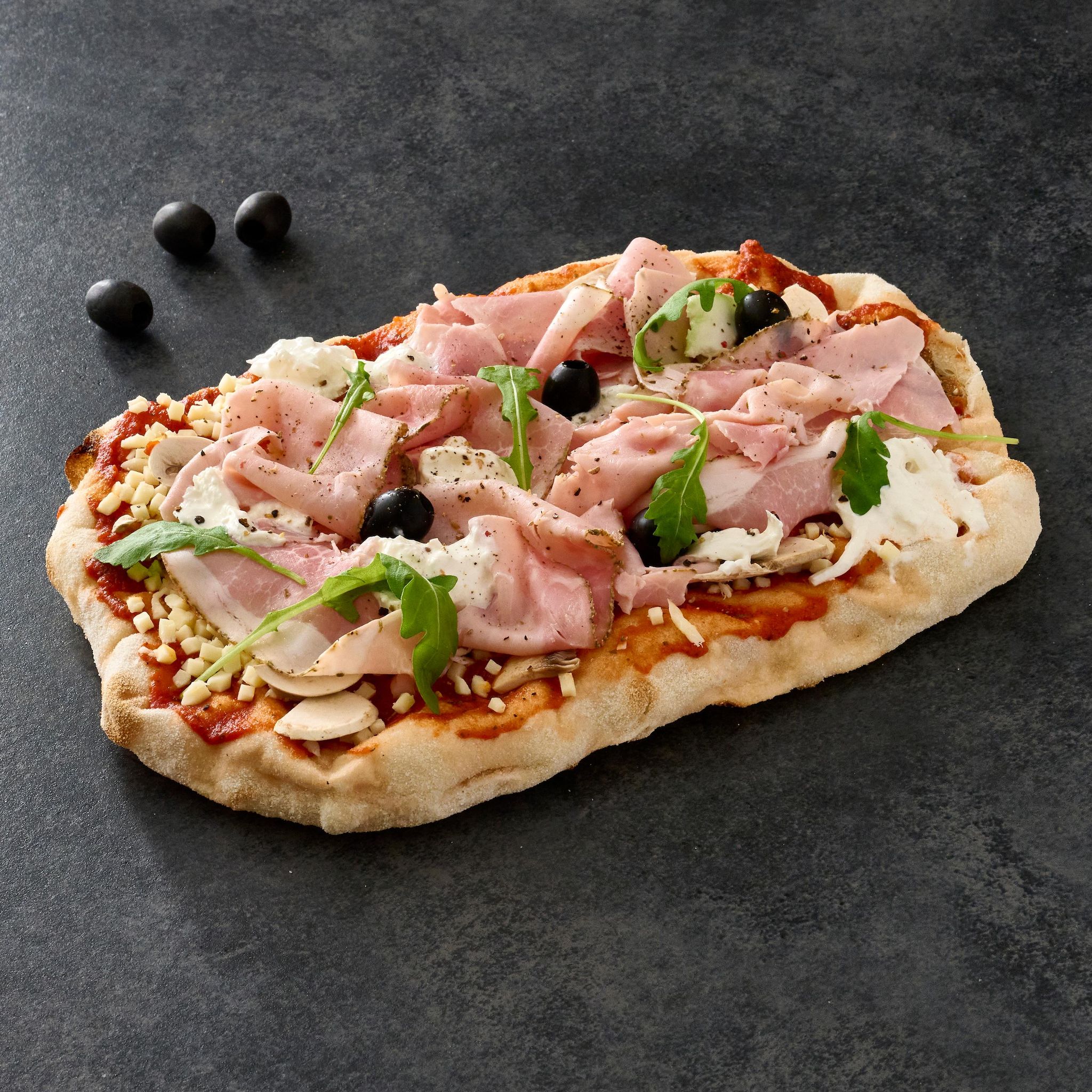 AUCHAN LE TRAITEUR Pinsa régina 500g