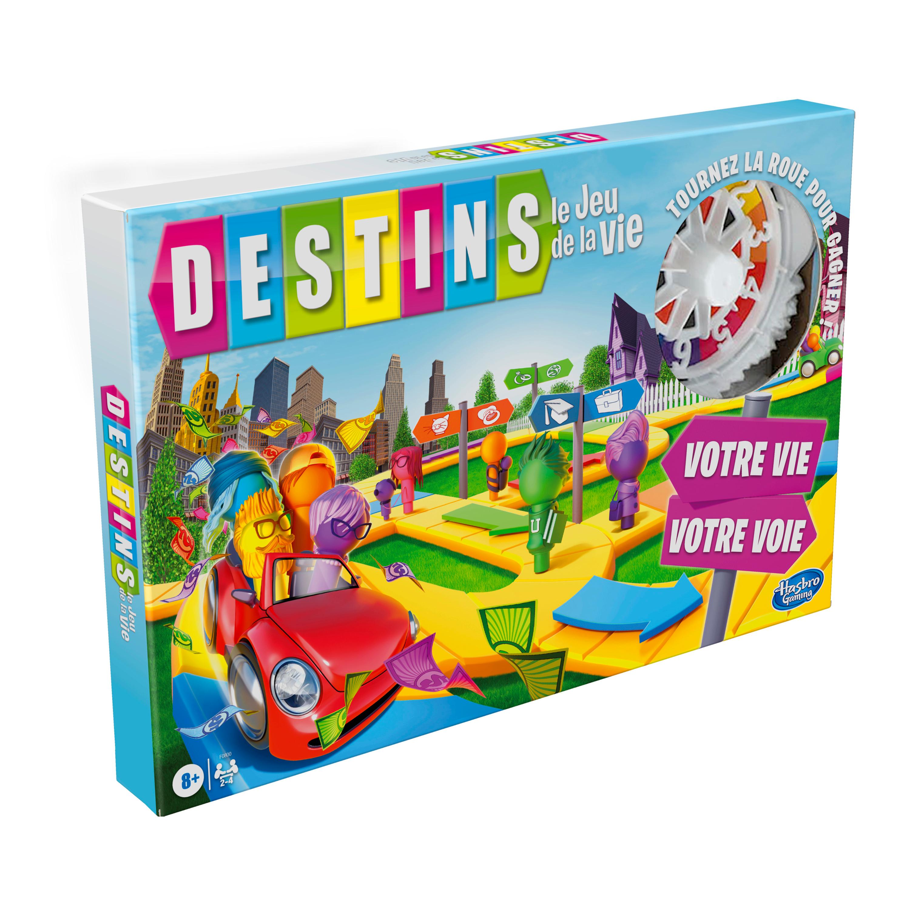 Voir la diapositive 2 : HASBRO Jeu Destins Le jeu de la Vie