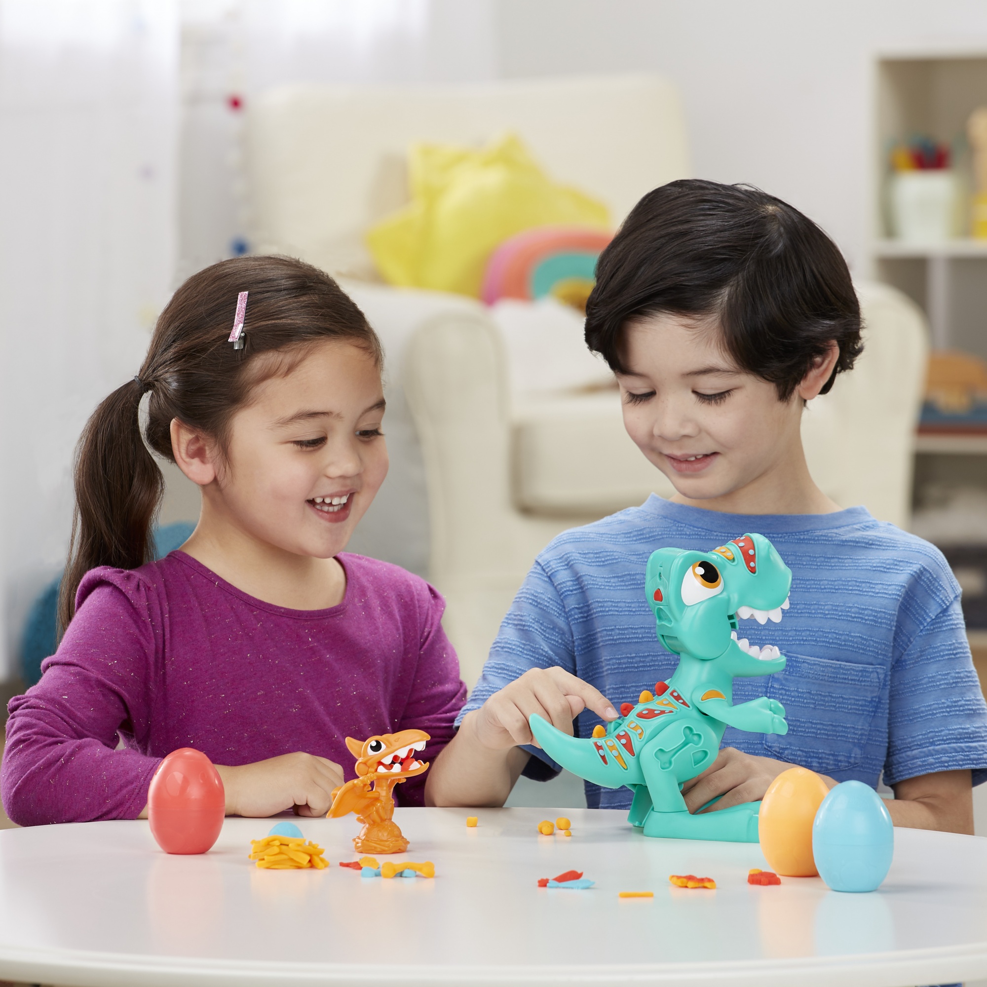 Voir la diapositive 5 : HASBRO Pâte à modeler Croque Dino