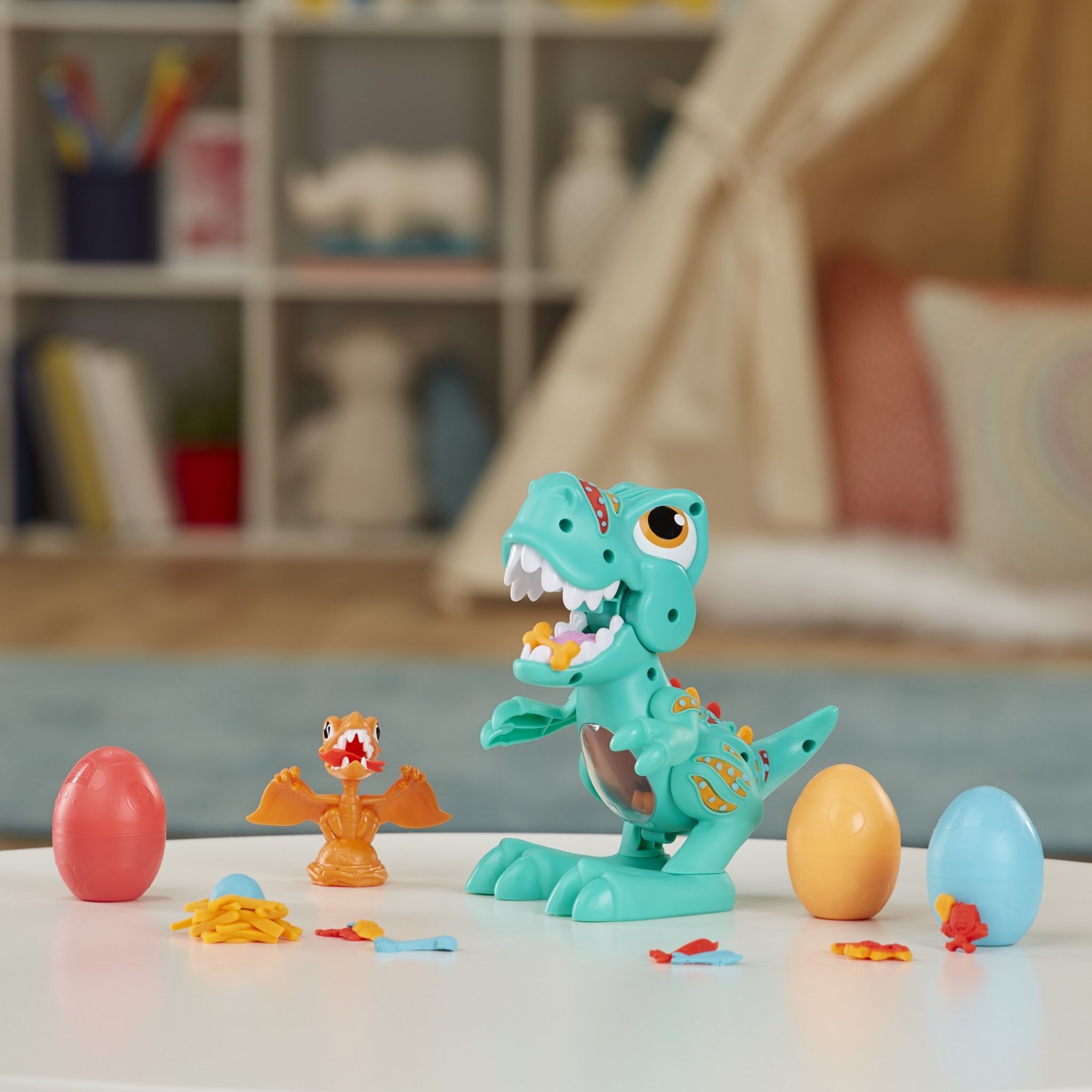 Voir la diapositive 11 : HASBRO Pâte à modeler Croque Dino