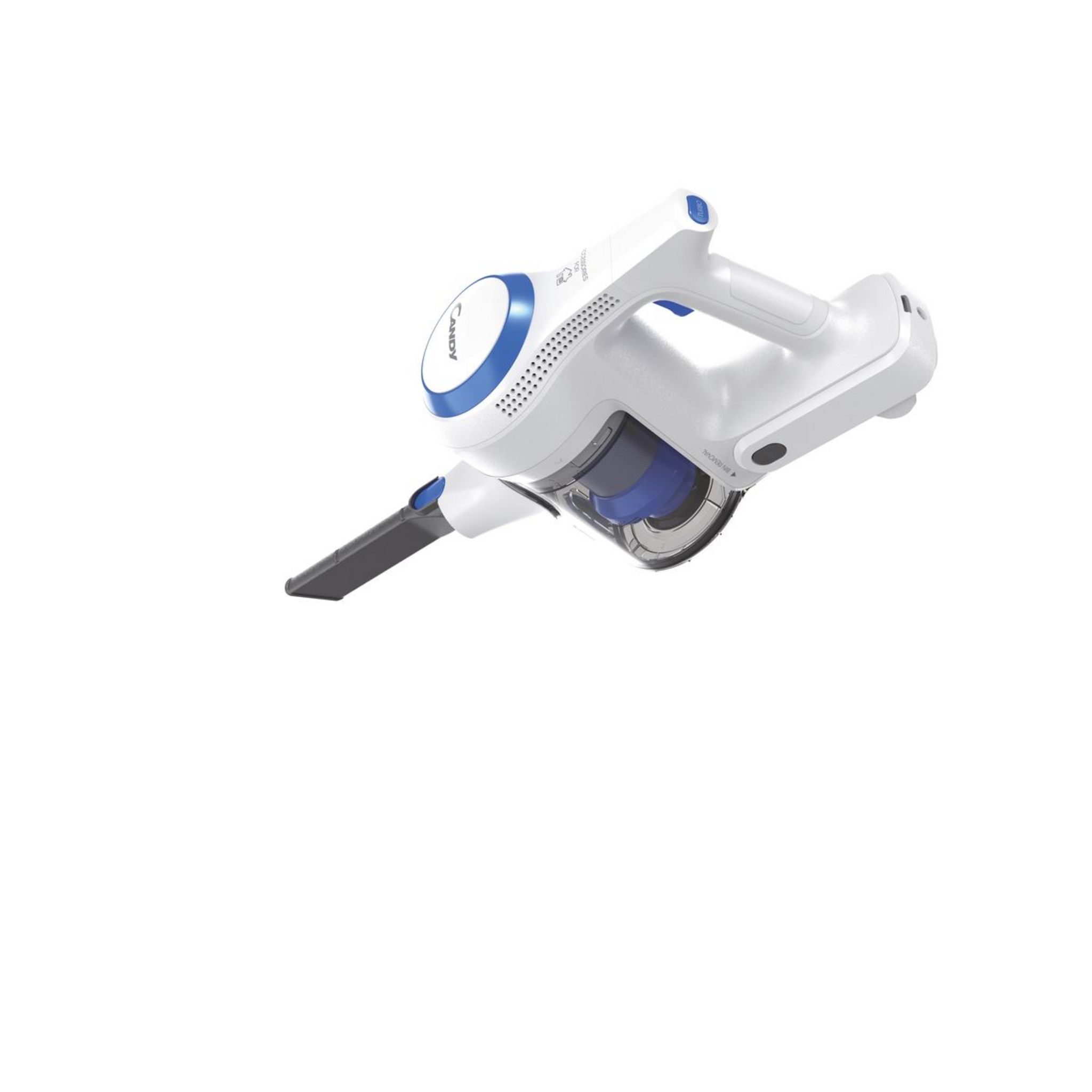 Voir la diapositive 5 : CANDY Aspirateur balai CVIVA10 - Bleu