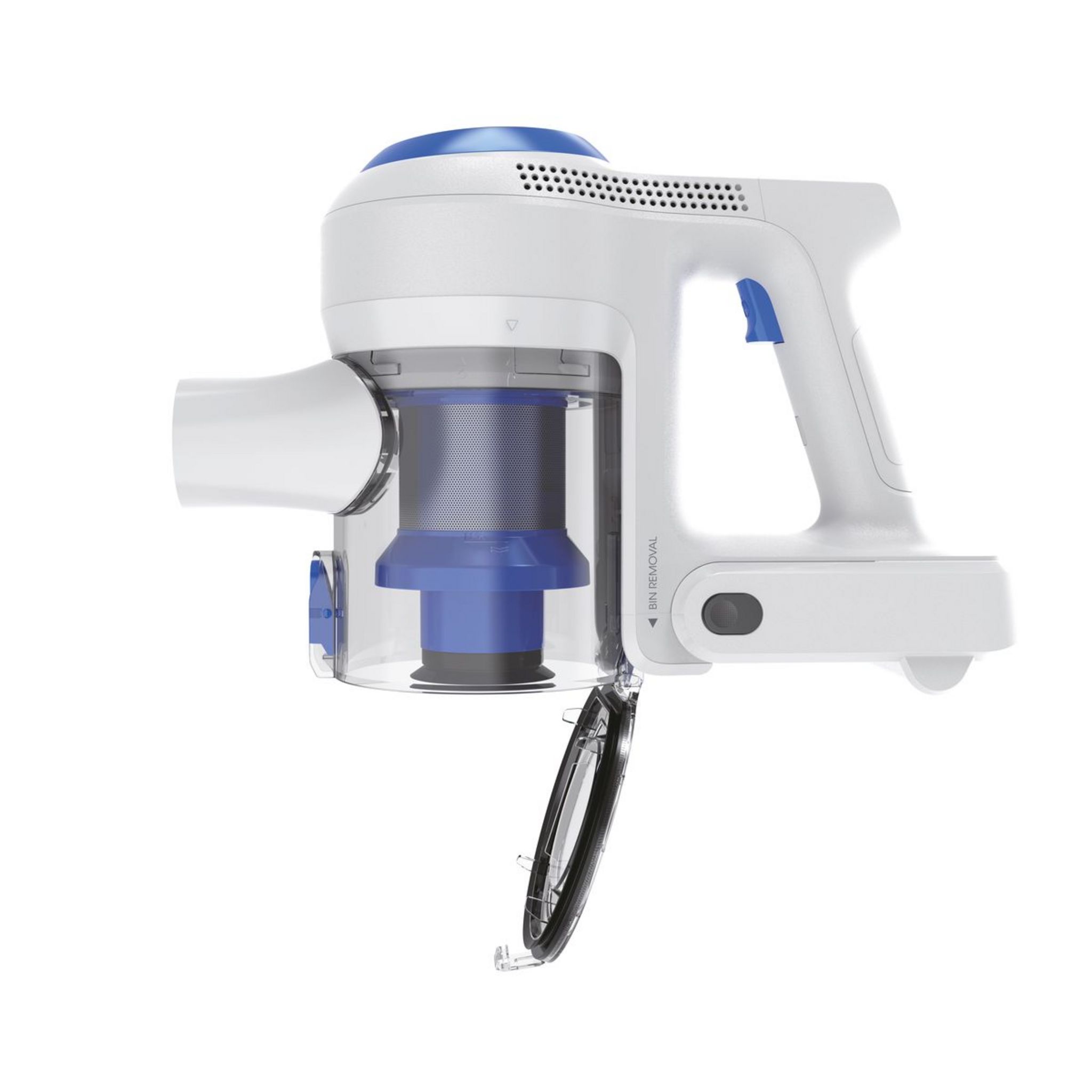 Voir la diapositive 11 : CANDY Aspirateur balai CVIVA10 - Bleu